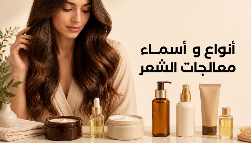 أنواع وأسماء أفضل معالجات الشعر