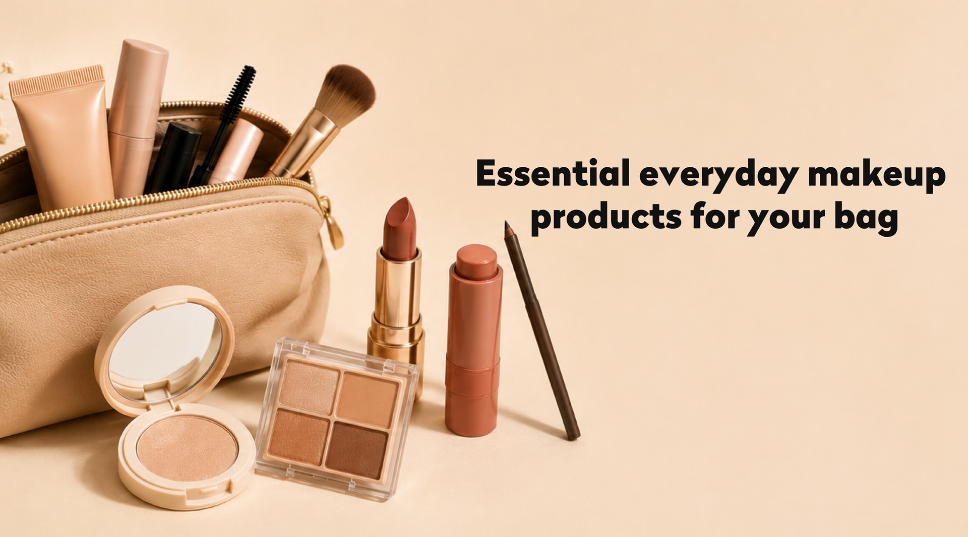 Essential Daily Makeup Products You Should Have in Your Bag