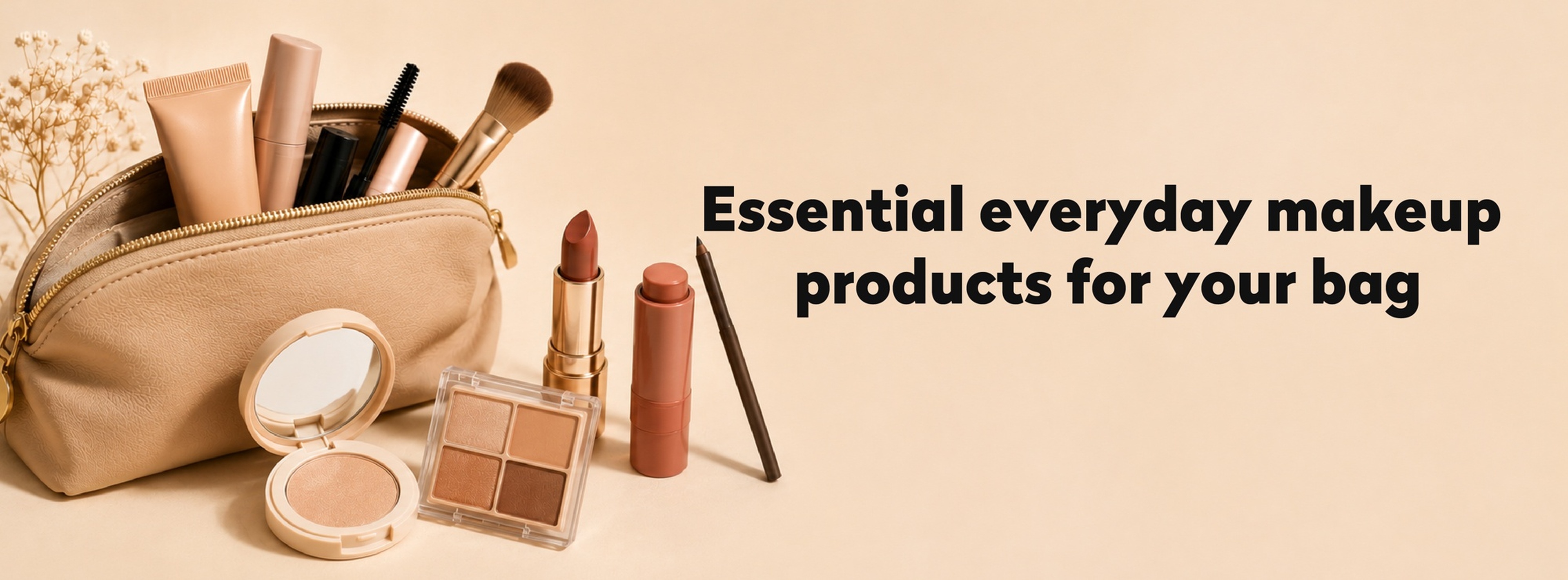 Essential Daily Makeup Products You Should Have in Your Bag