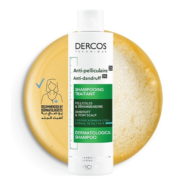 Vichy Dercos Anti-Dandruff Shampoo for Oily Hair