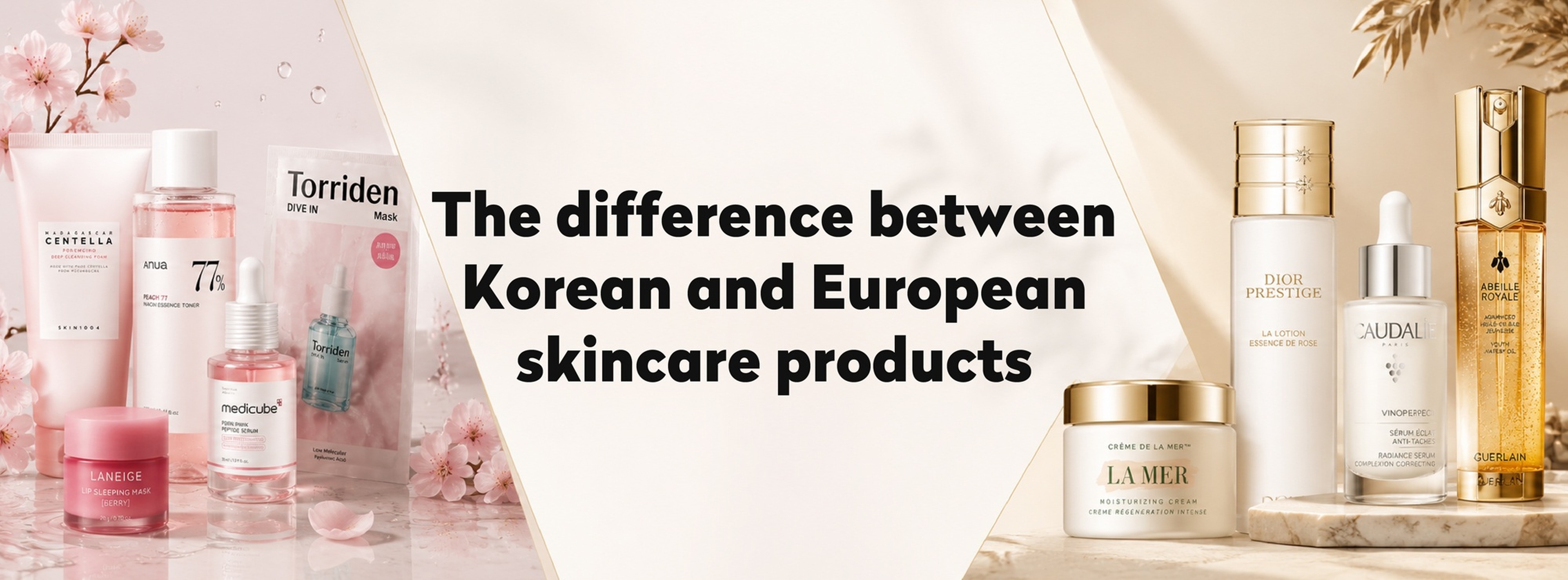 Korean vs. European Skincare
