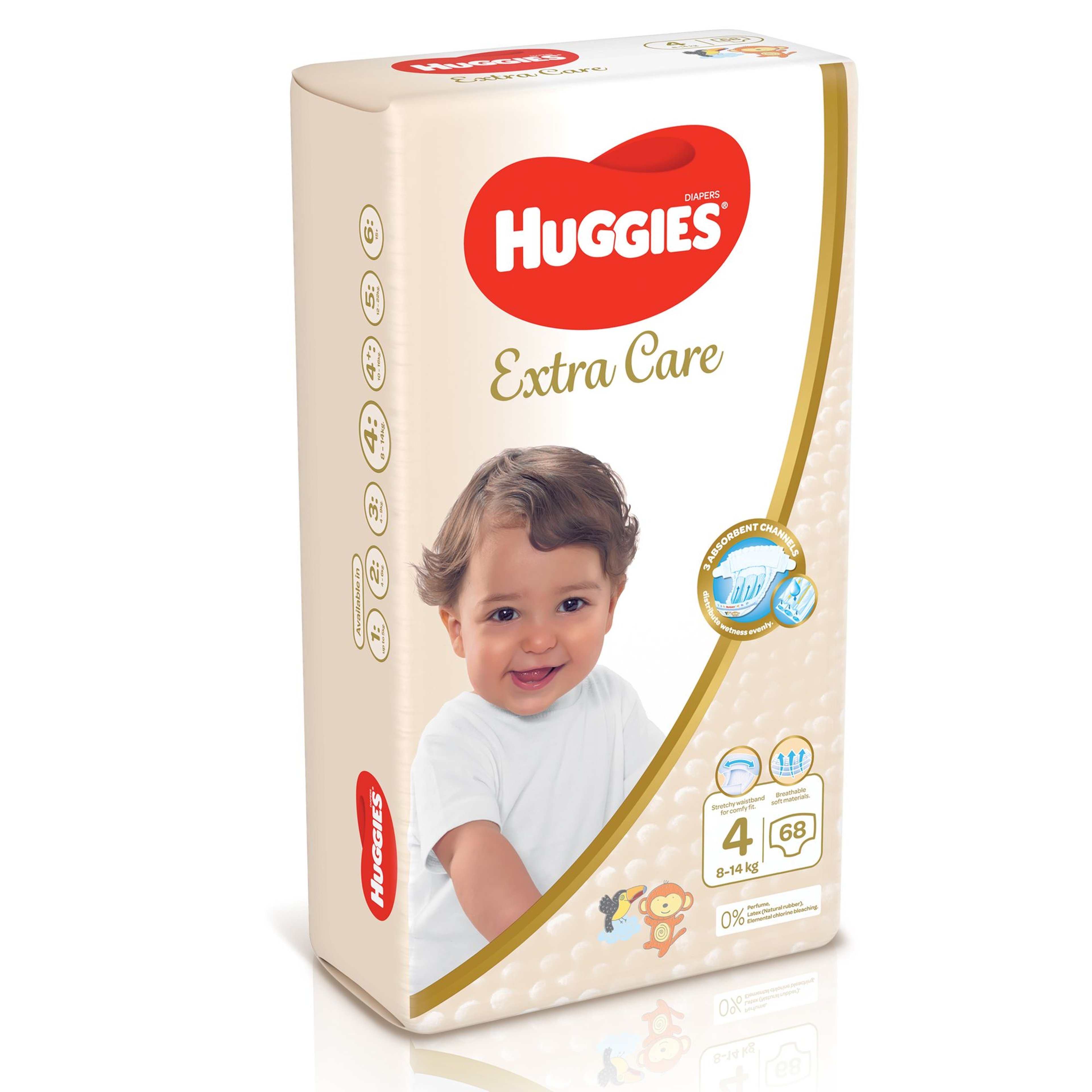 Huggies Extra Care, Size 4