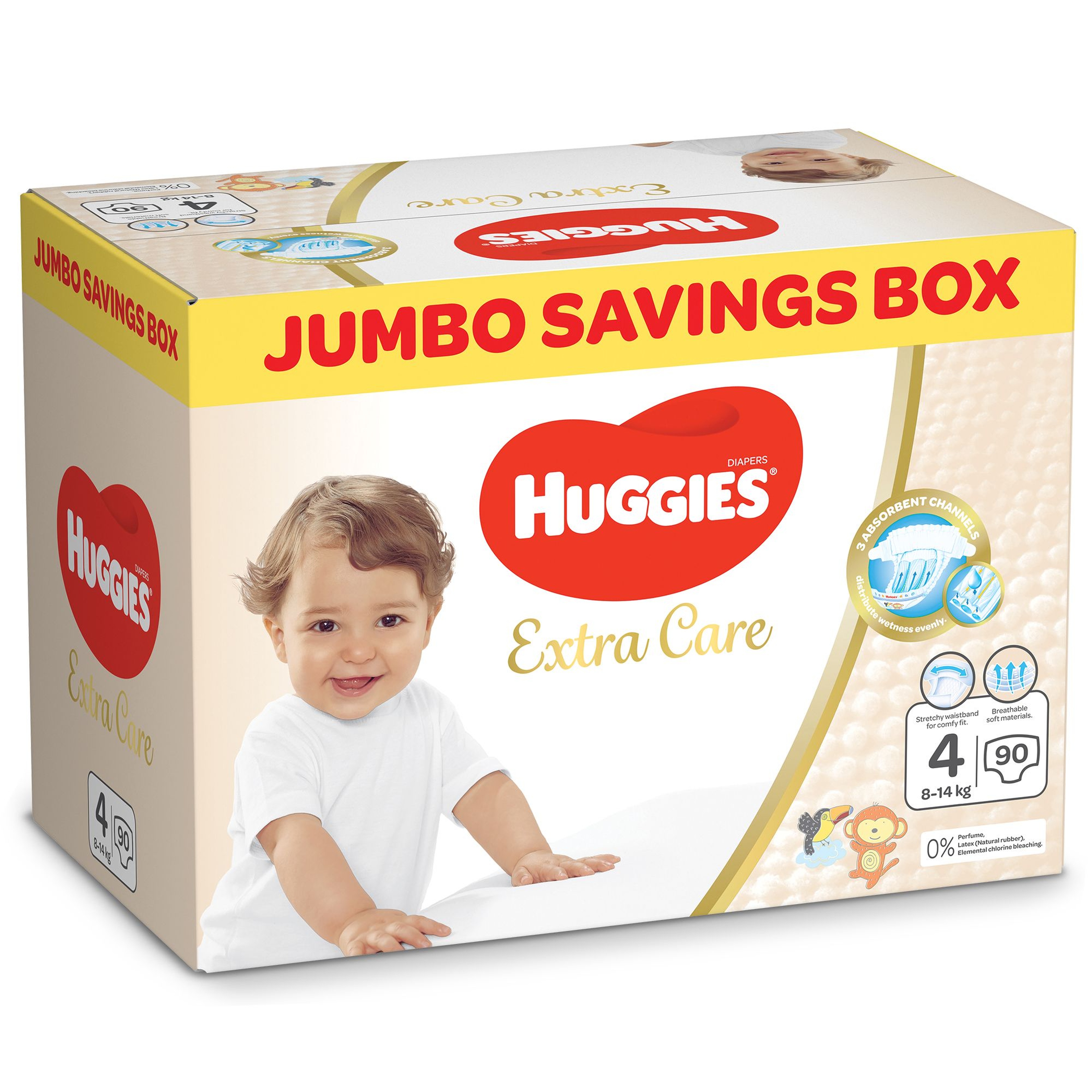 Huggies Extra Care, Size 4