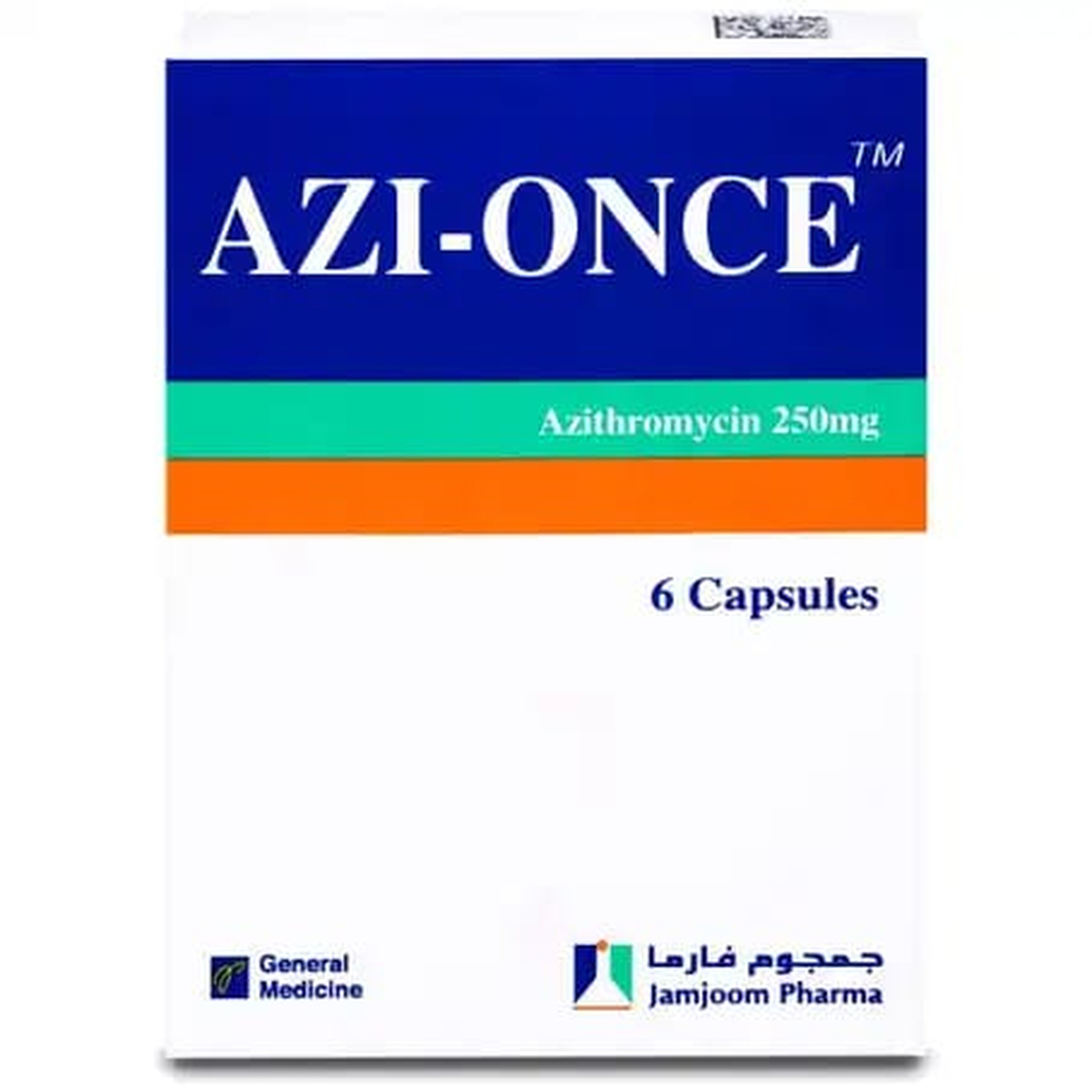 Azi-Once 250 Mg Capsule 6Pcs