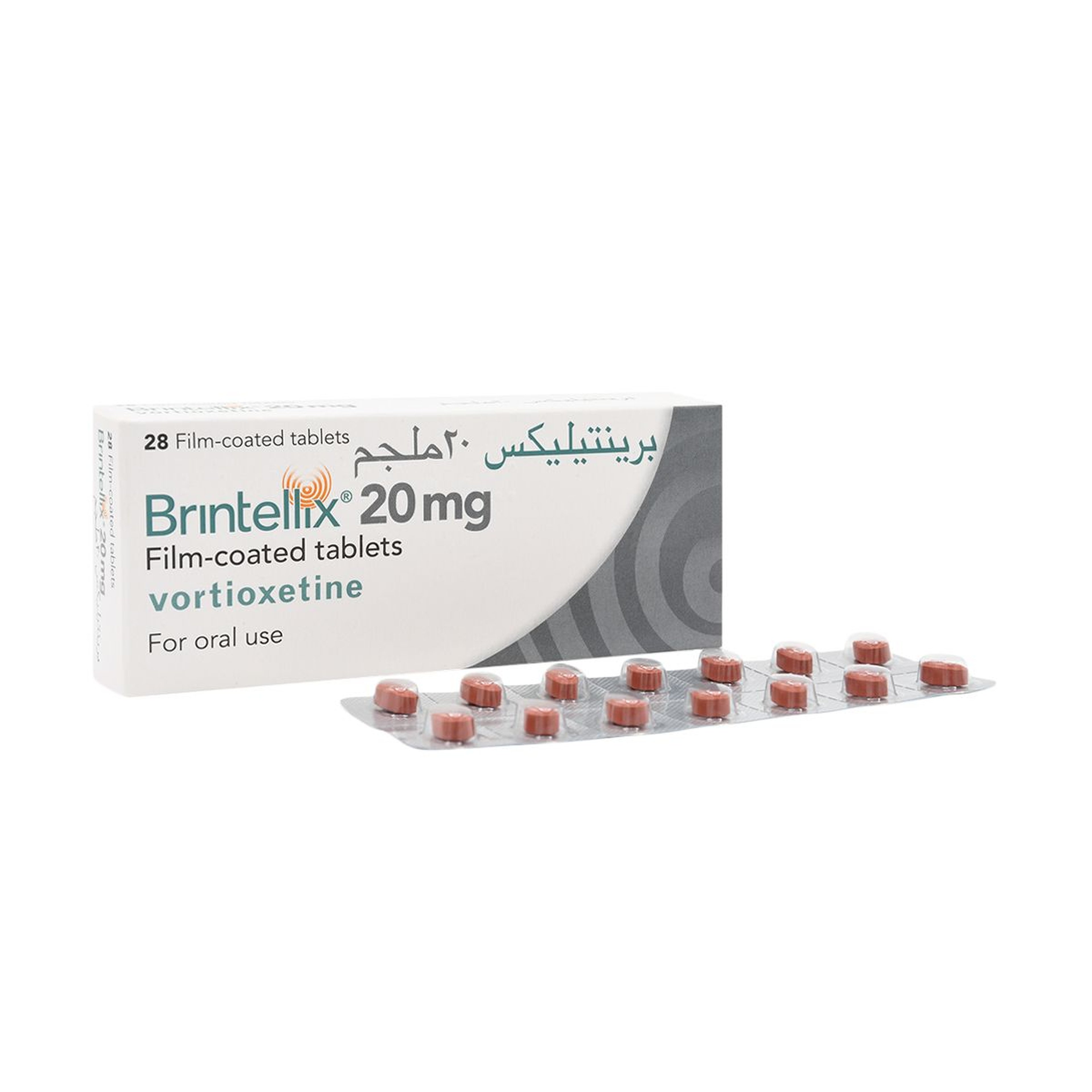 Brintellix 20 Mg 28 Tablets