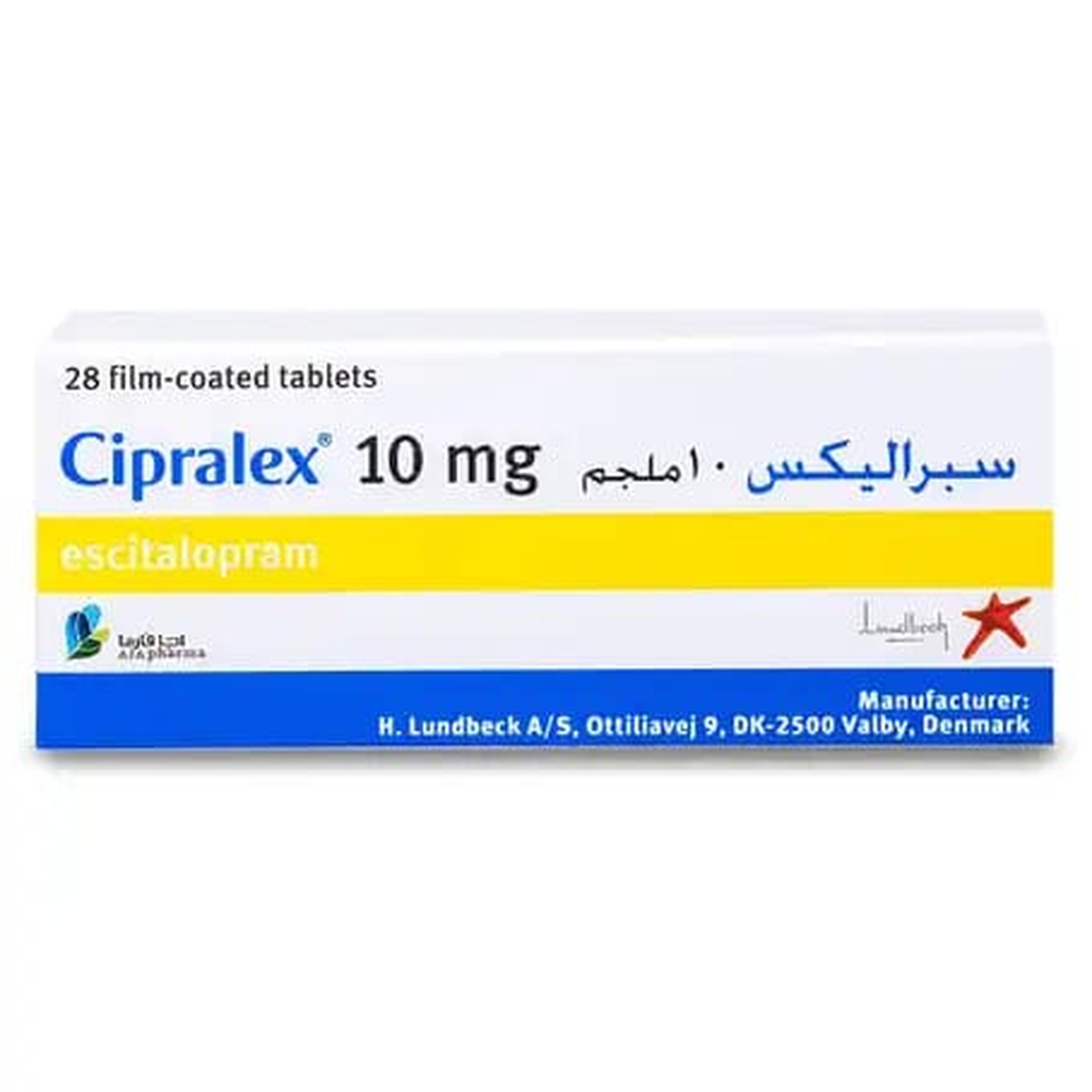 Cipralex 10 Mg Tablet 28Pcs