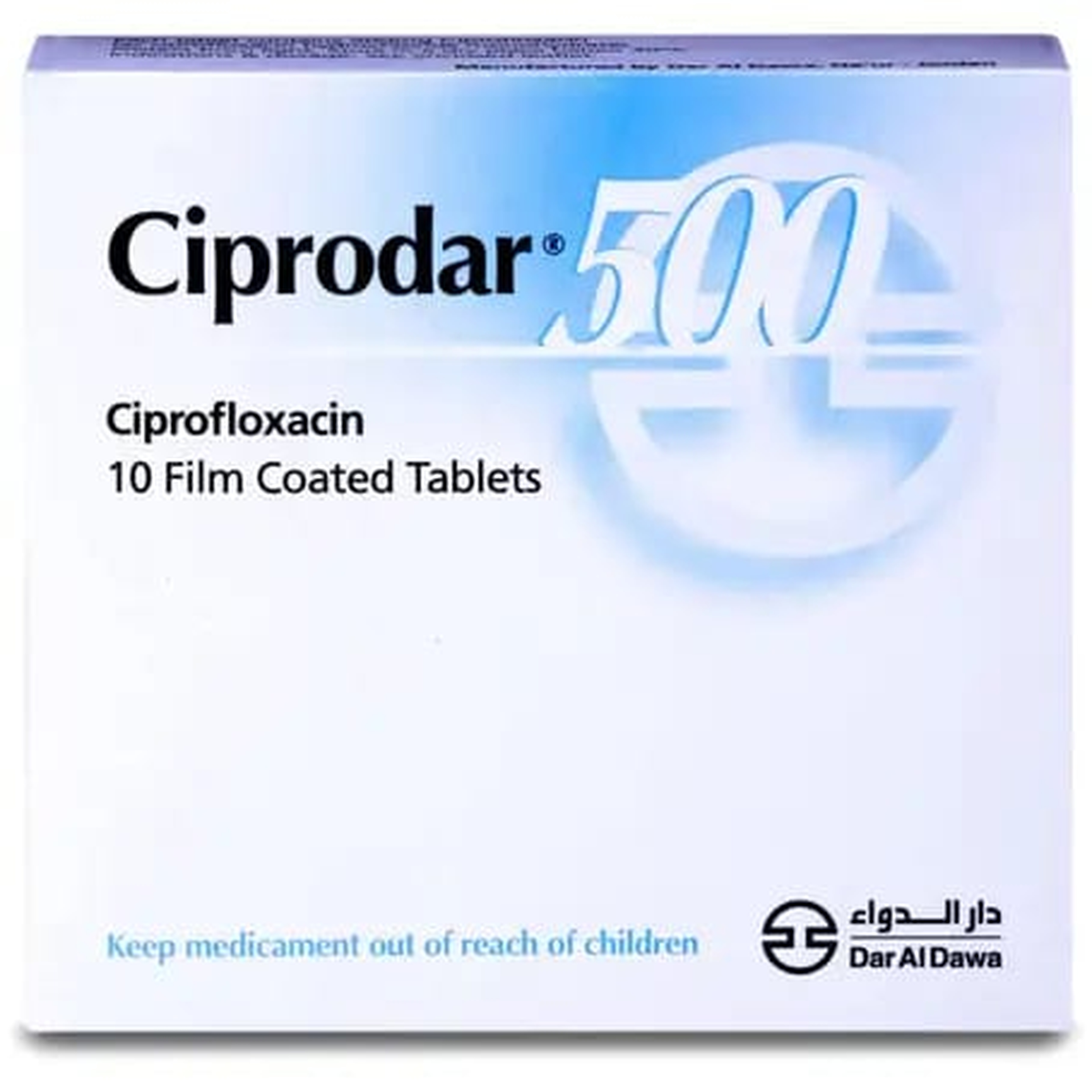 Ciprodar 500 Mg Tablet 10Pcs