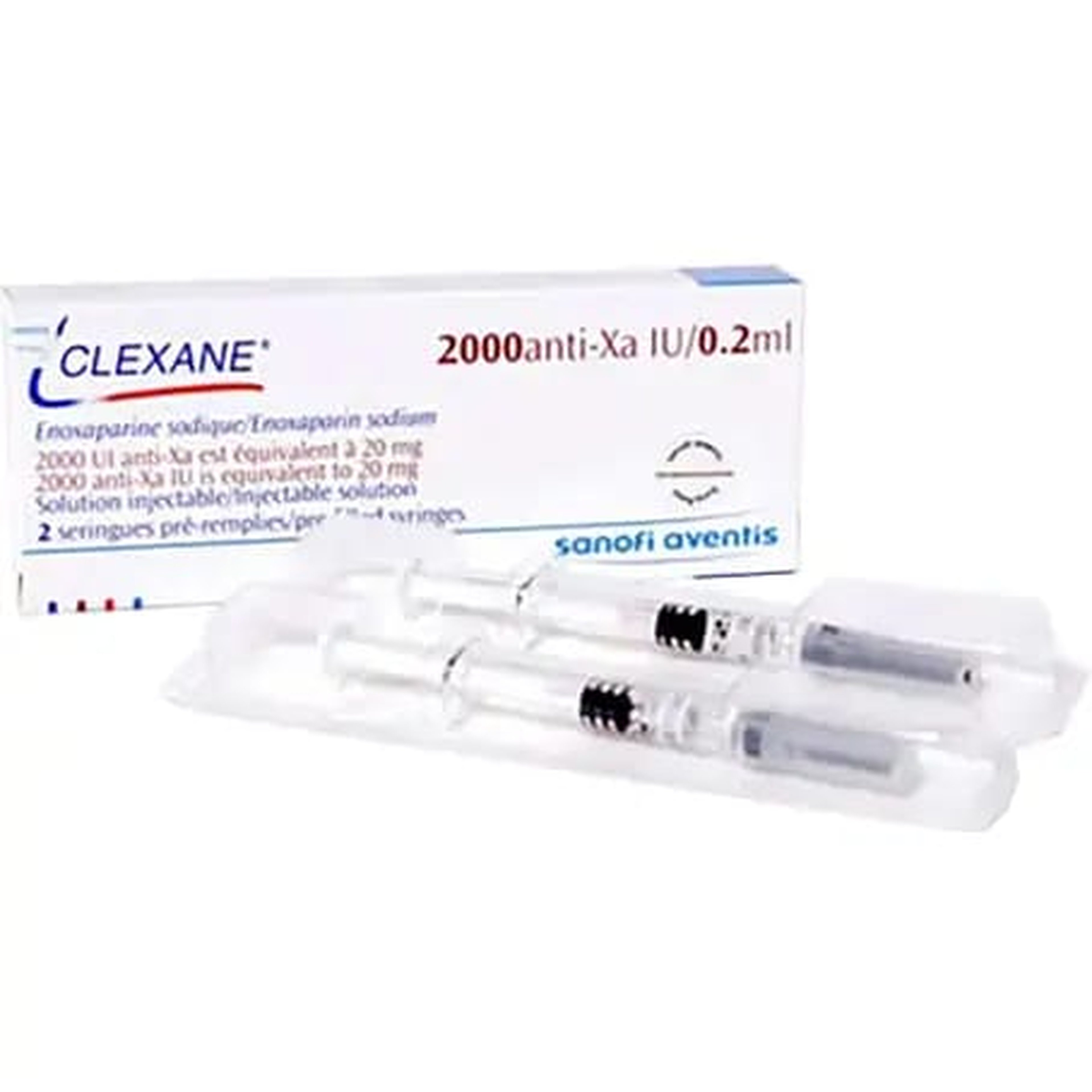 Clexane 2000 Iu/0.2 Ml Pre-Filled Syringe