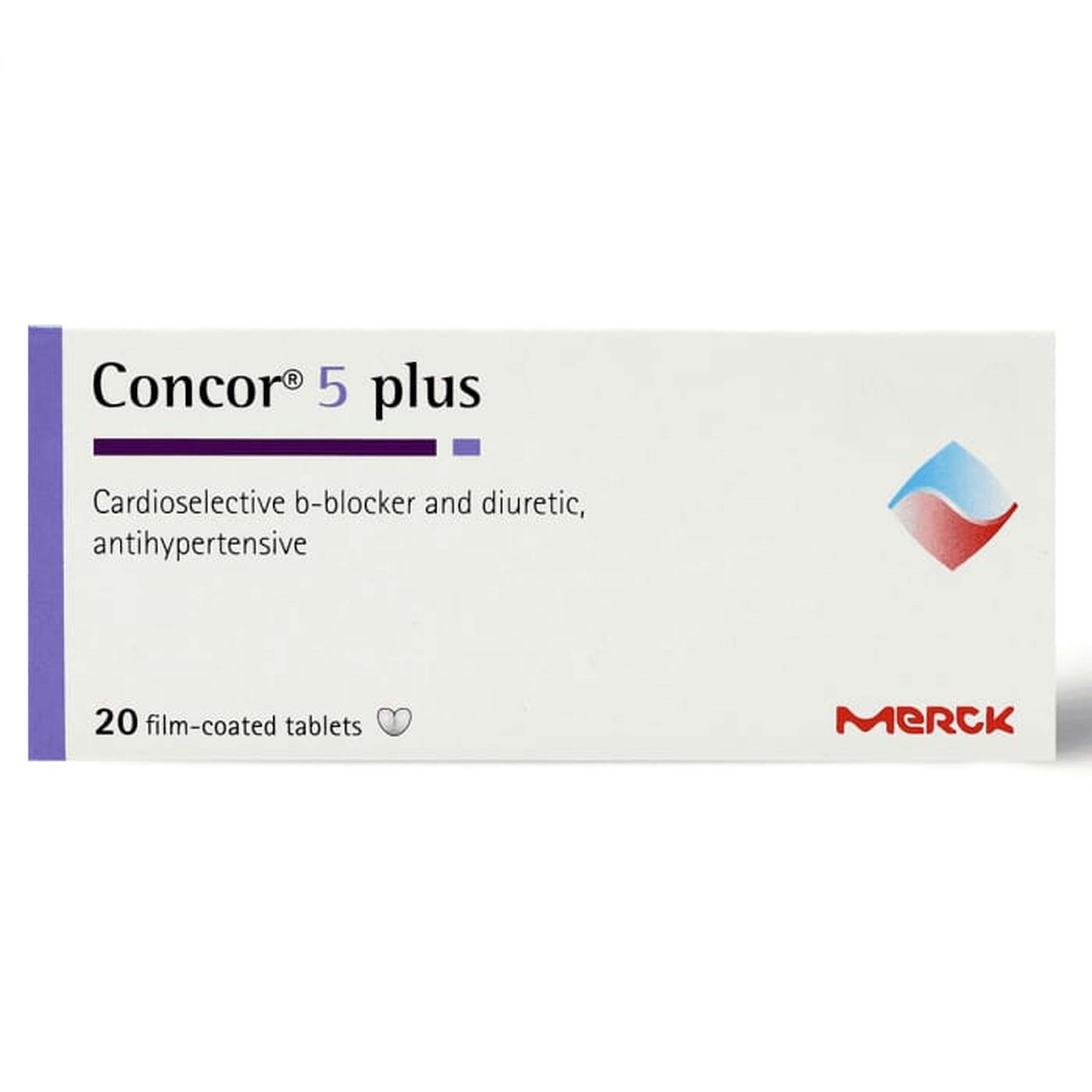 Concor-Plus 5/12.5 Mg Tablet 20Pcs