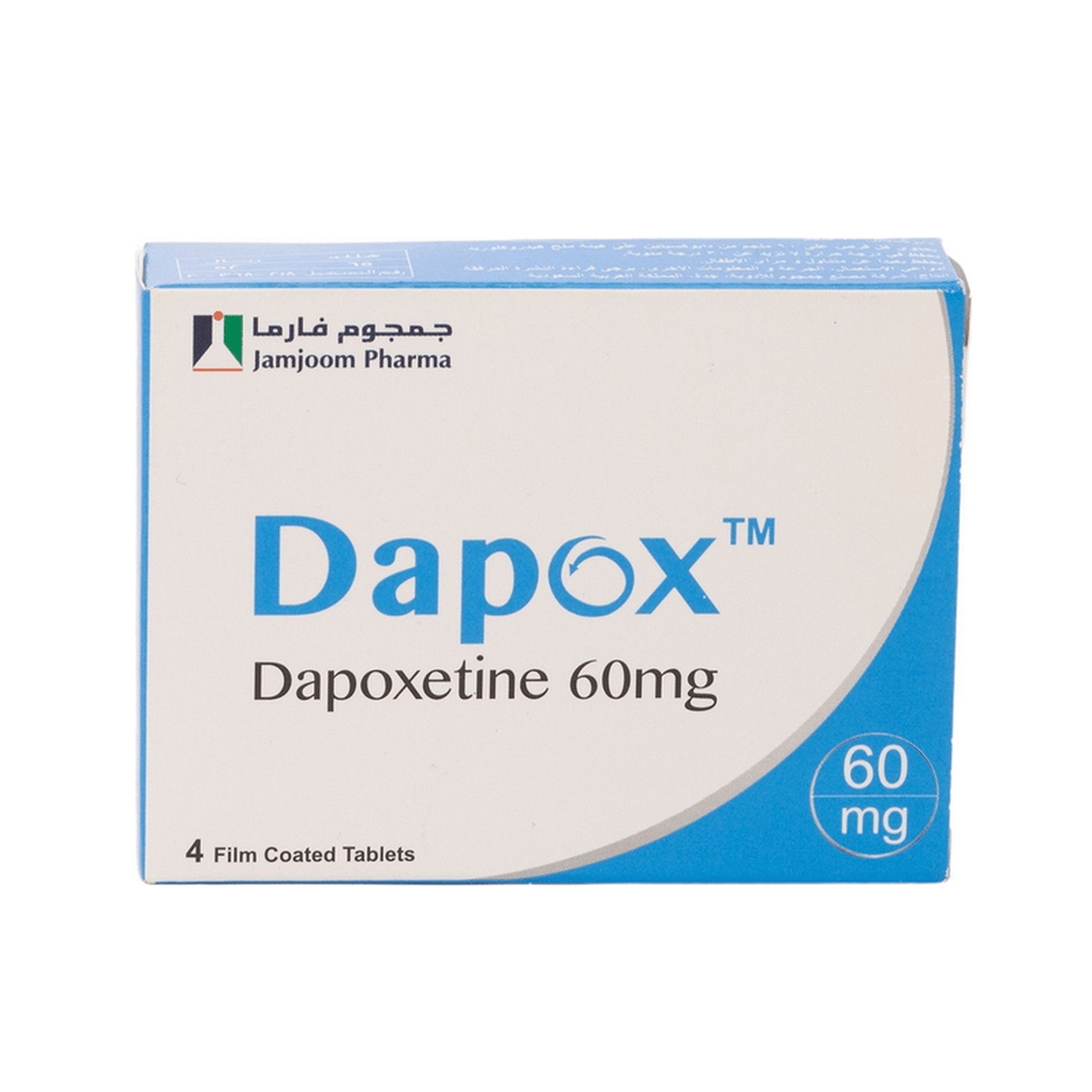 Dapox 60 Mg 4 Tab
