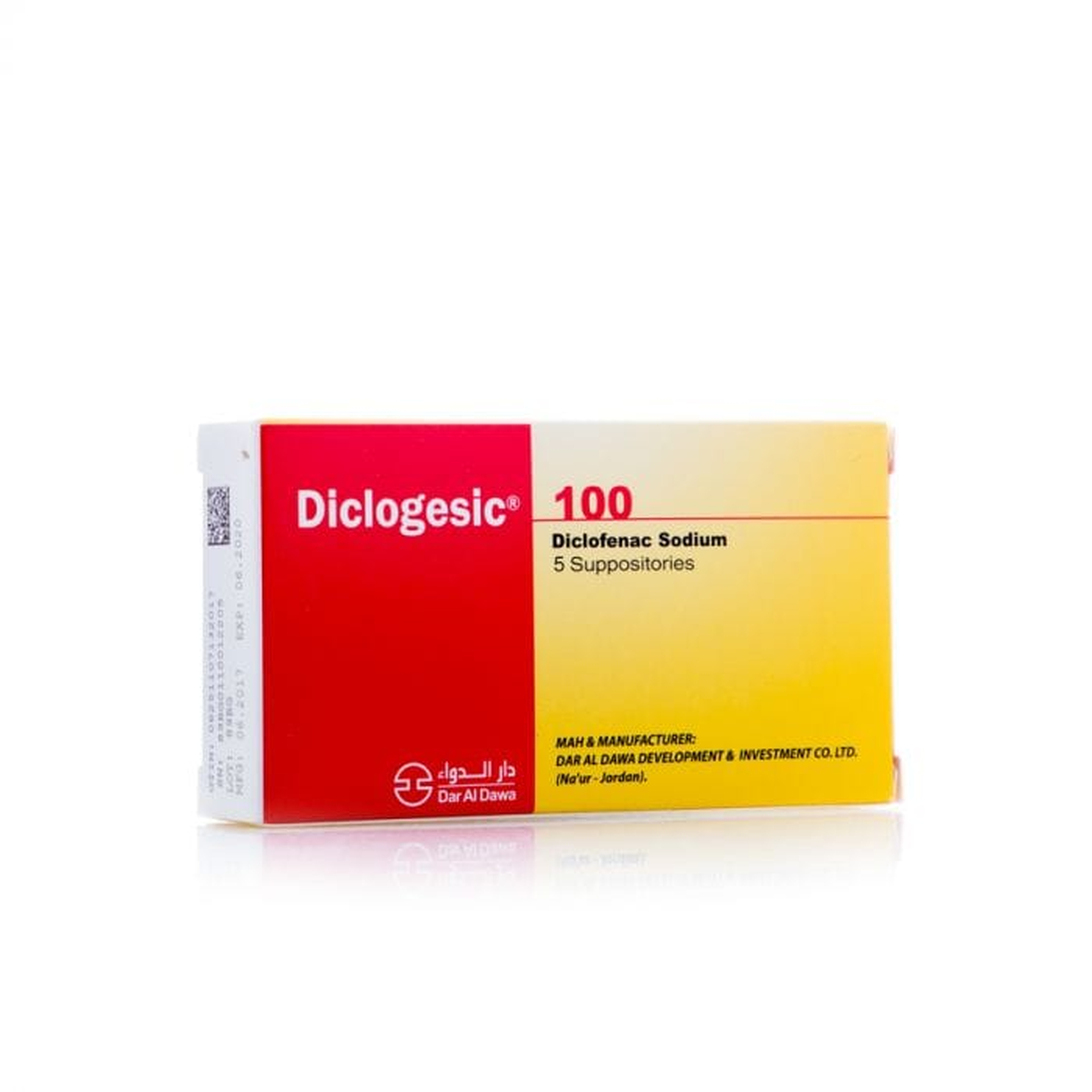 Diclogesic 100Mg 5 Supp