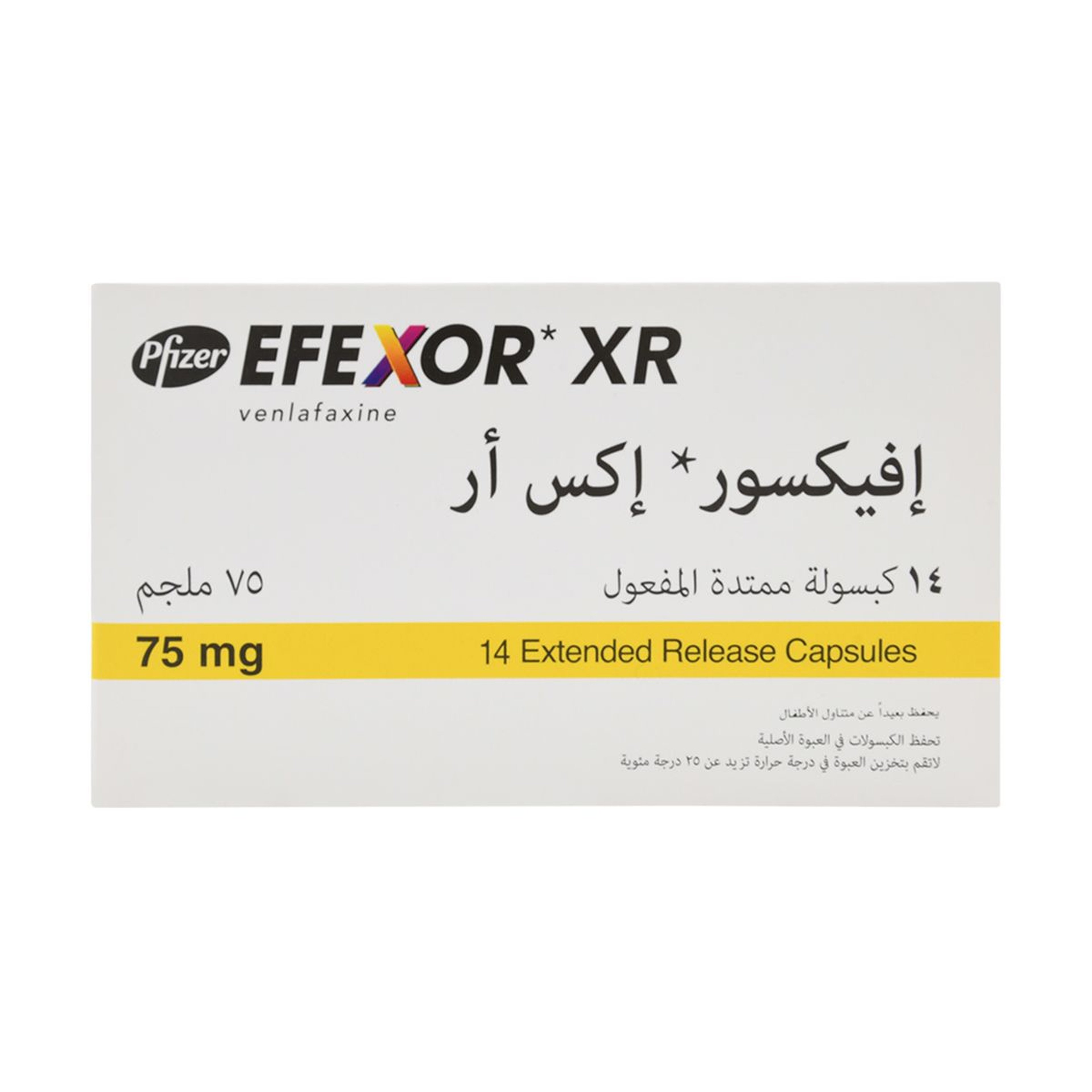 Efexor Xr 75 Mg 14 Cap
