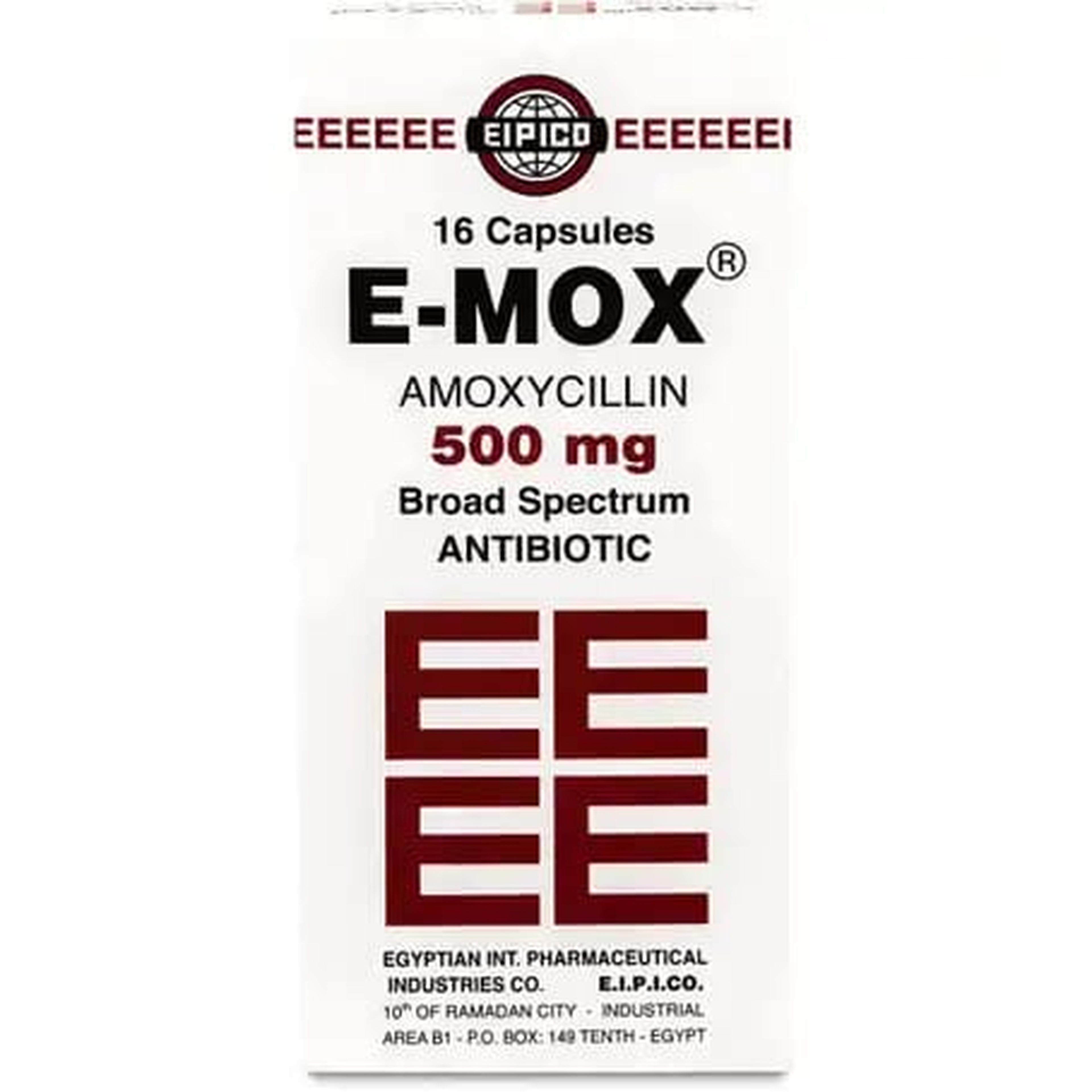 Emox 500 Mg 16 Capsulesules