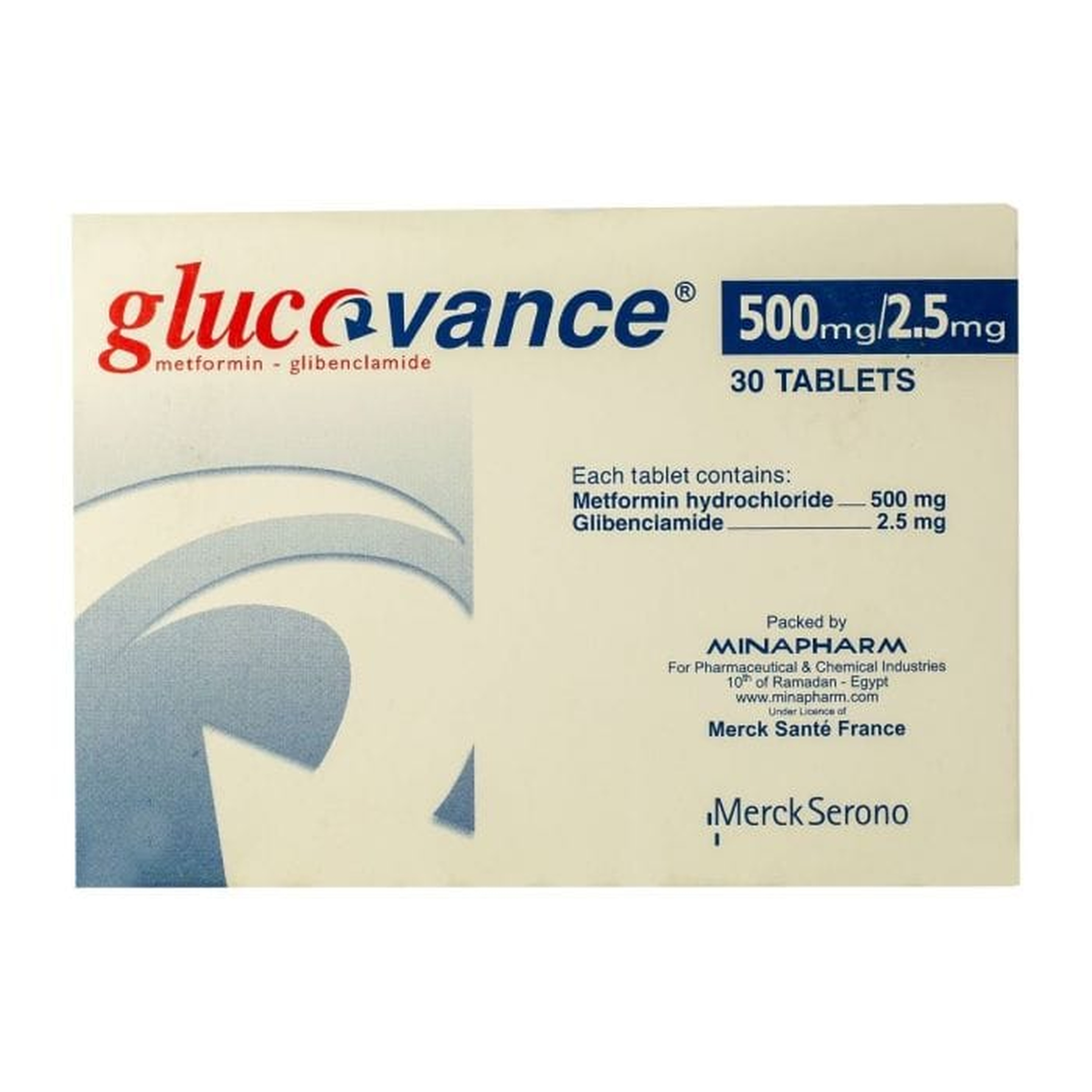 Glucovance 500/2.5Mg 30 Tab