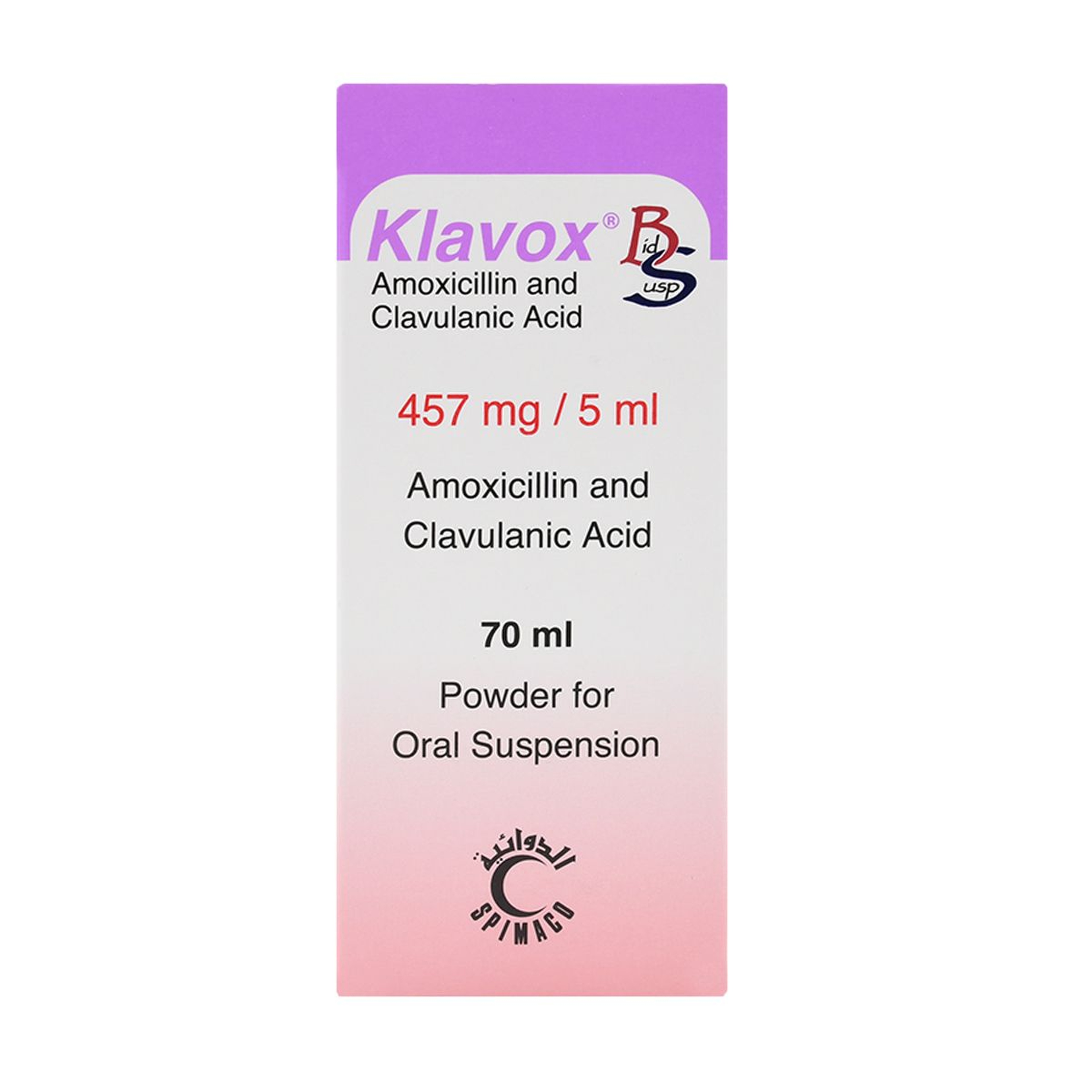 Klavox 457Mg Syrup 70Ml