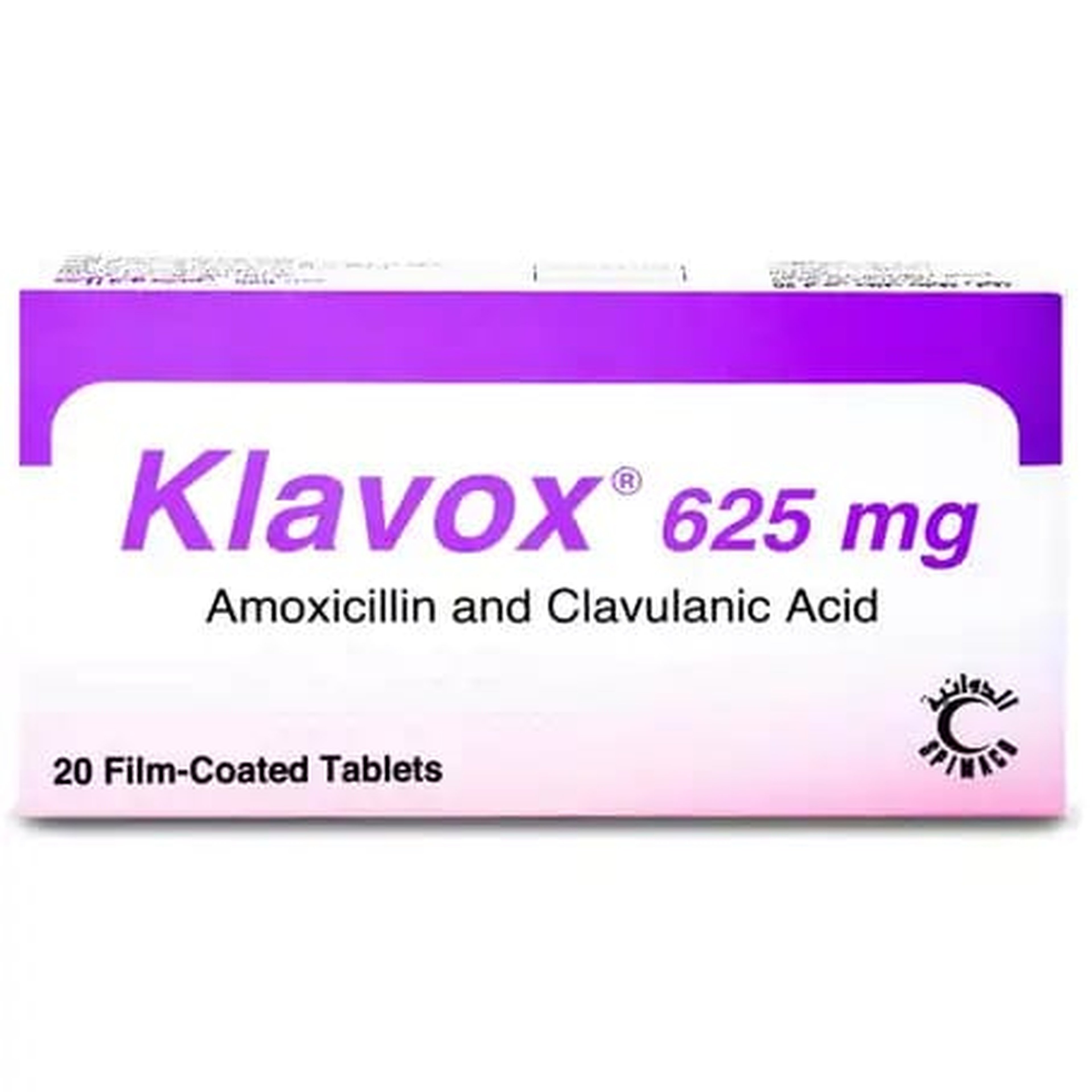 Klavox 625Mg 20 Tab