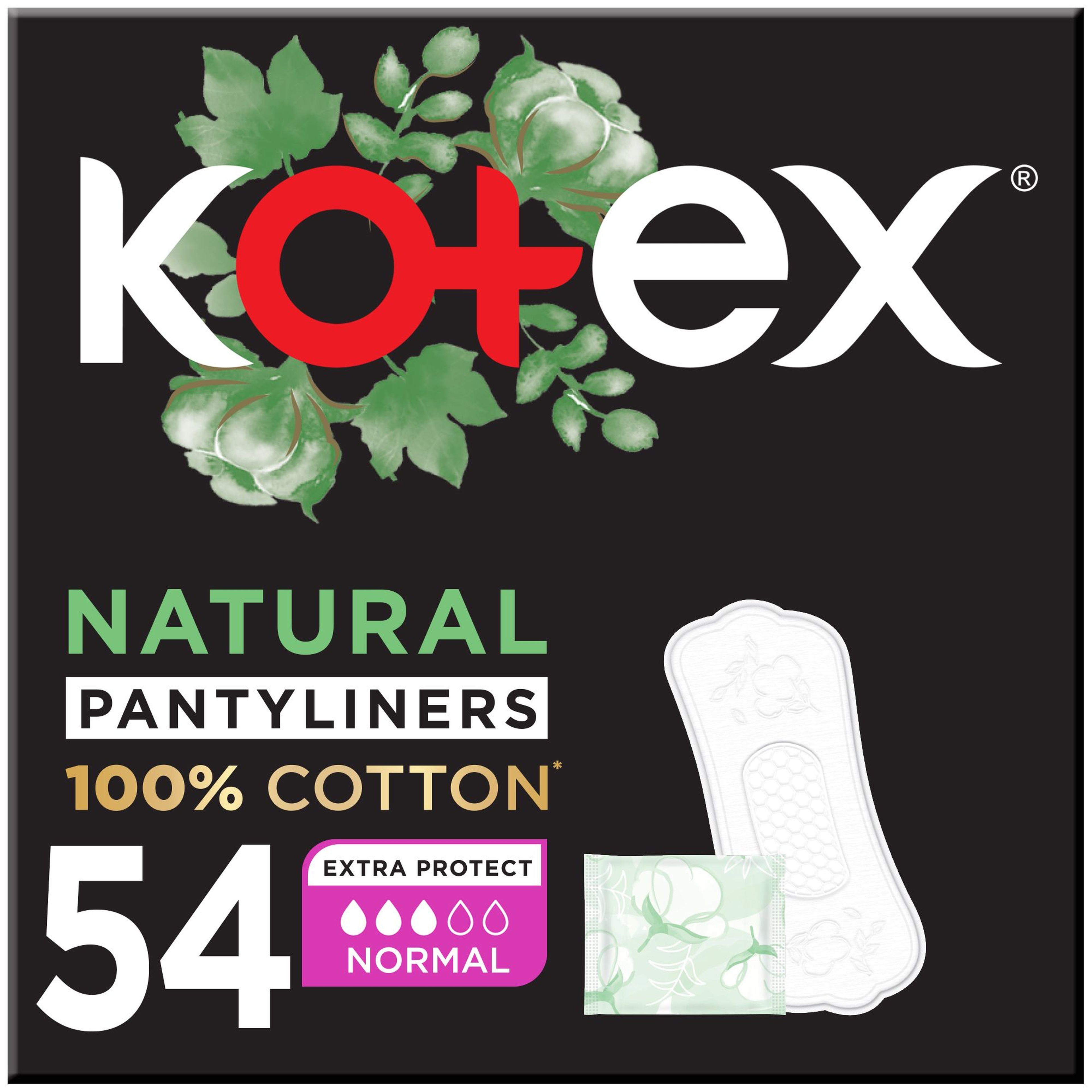 Kotex Daily Protect Normal Panty Liners