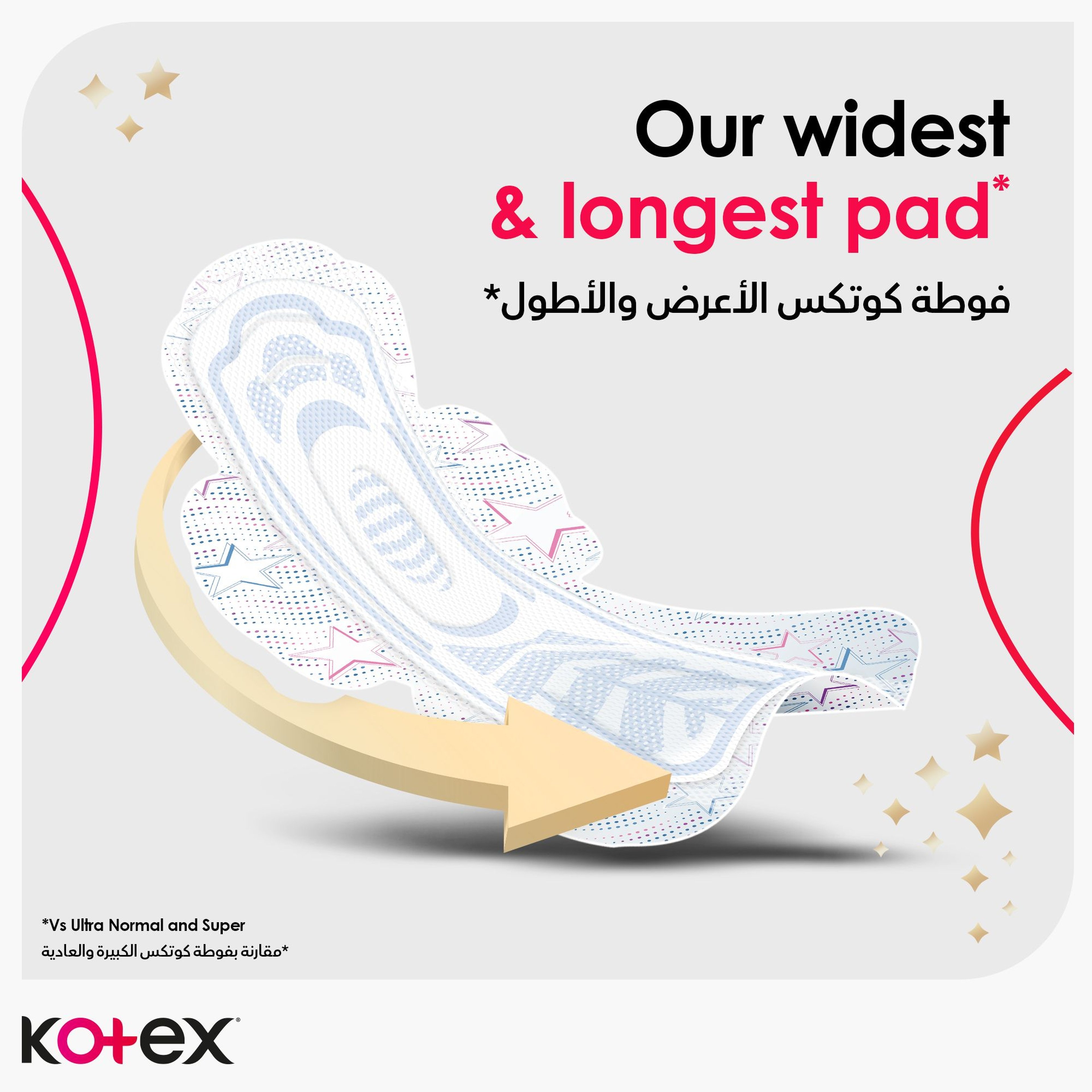 Kotex Ultra Thin Night Feminine Pads With Wings 7 Pcs