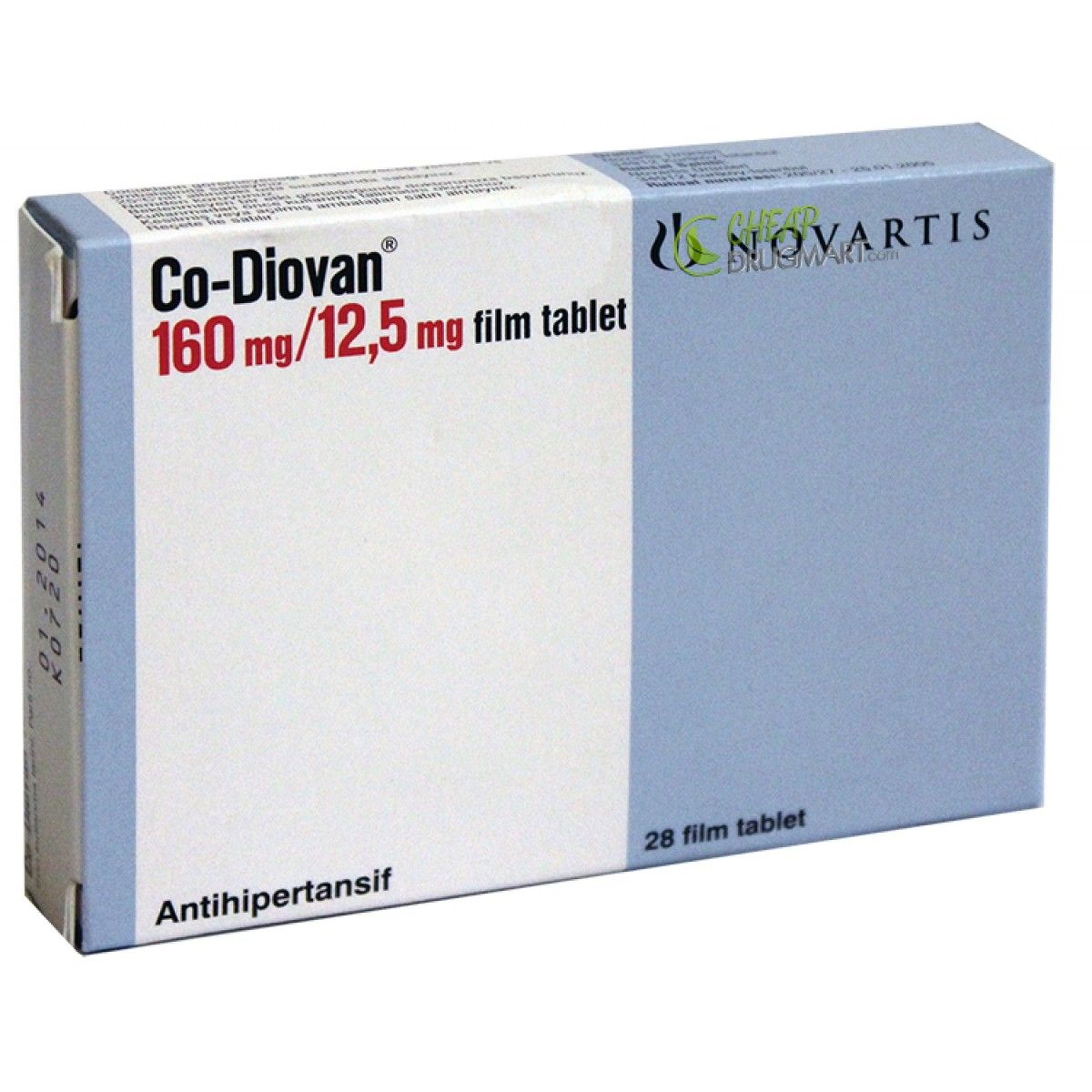 O-Diovan 160/12.5 Mg Tablet 28Pcs