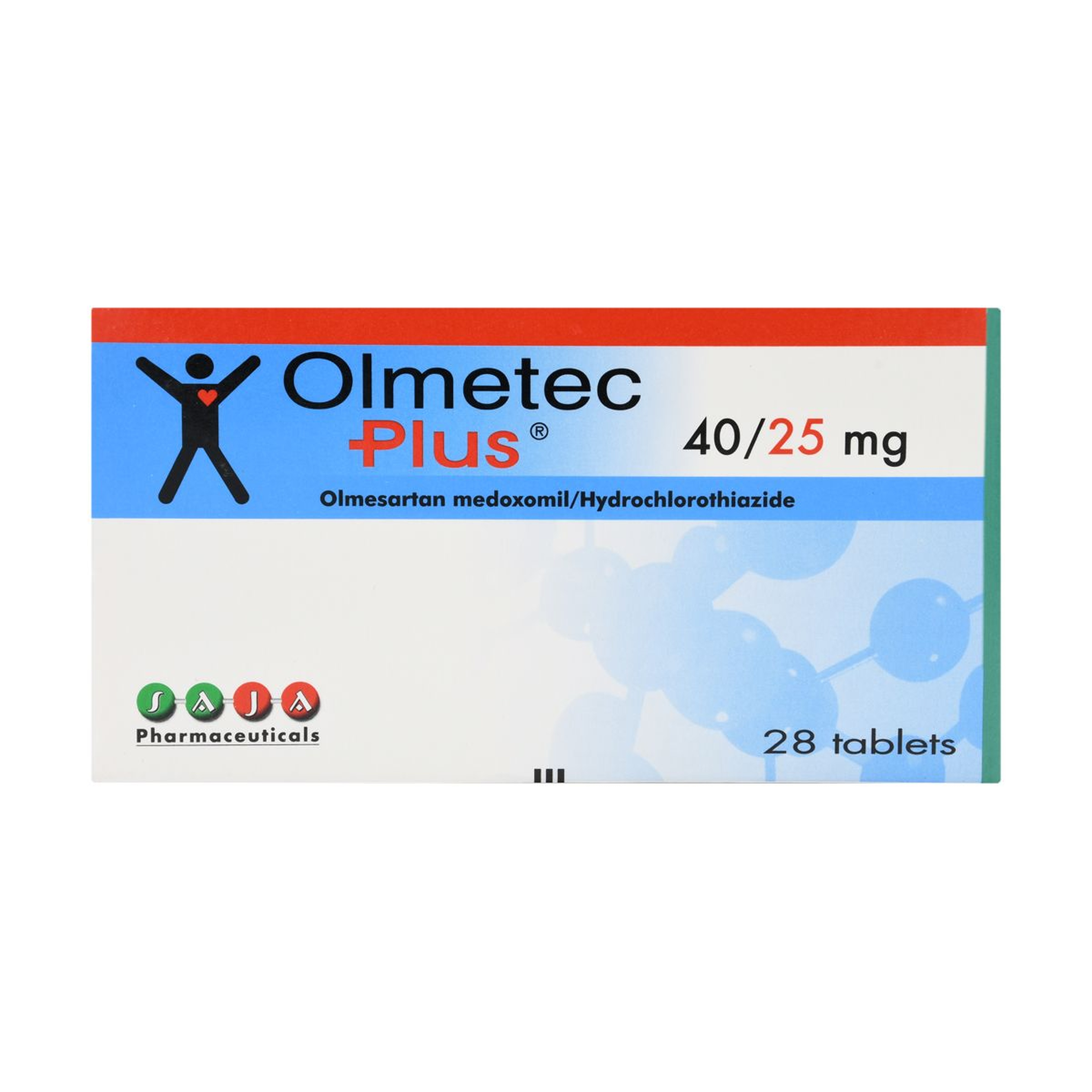 Olmetec Plus 40 Mg/25 Mg 28 Tablet