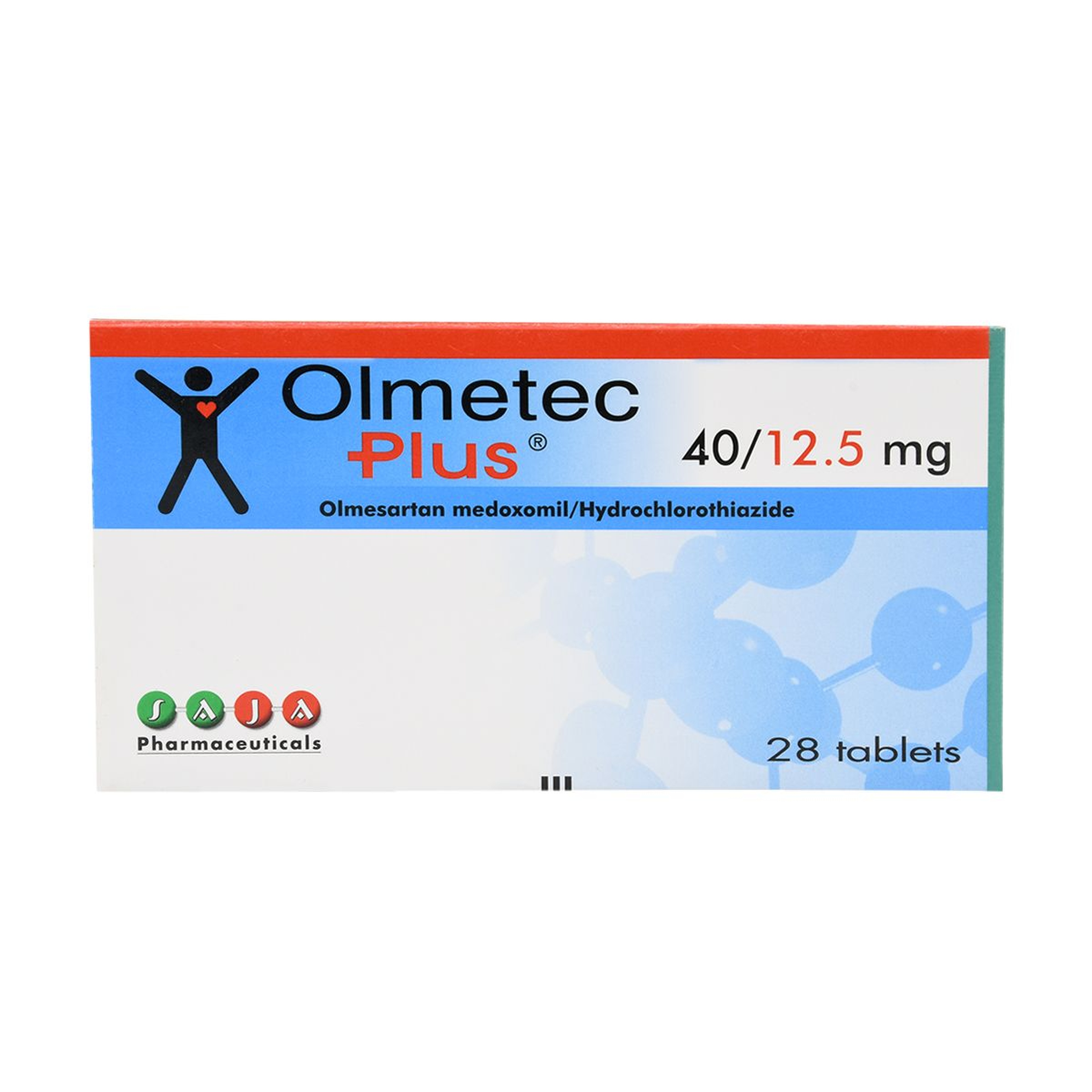 Olmetec Plus 40 Mg/12.5 Mg 28 Tablet