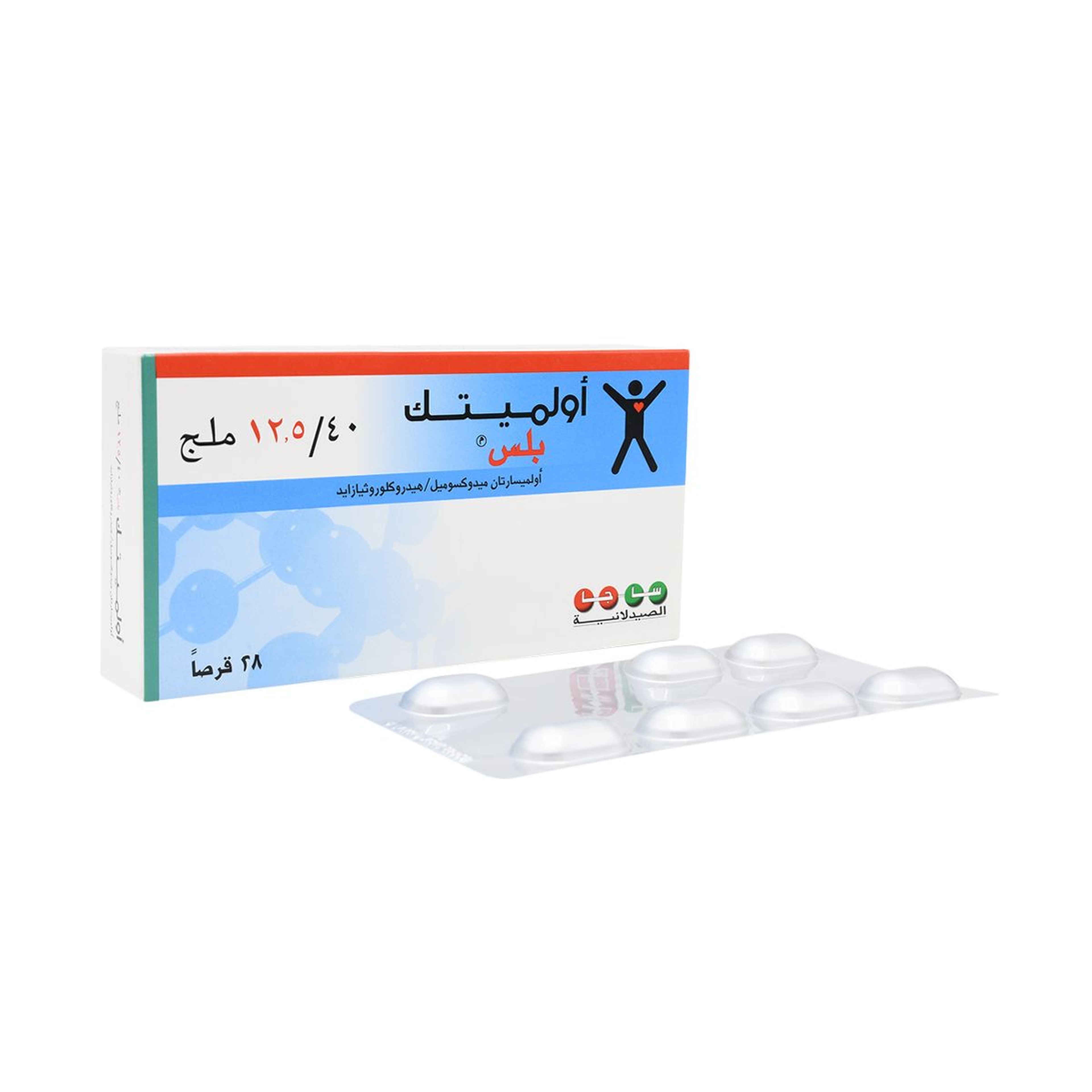 Olmetec Plus 40 Mg/12.5 Mg 28 Tablet