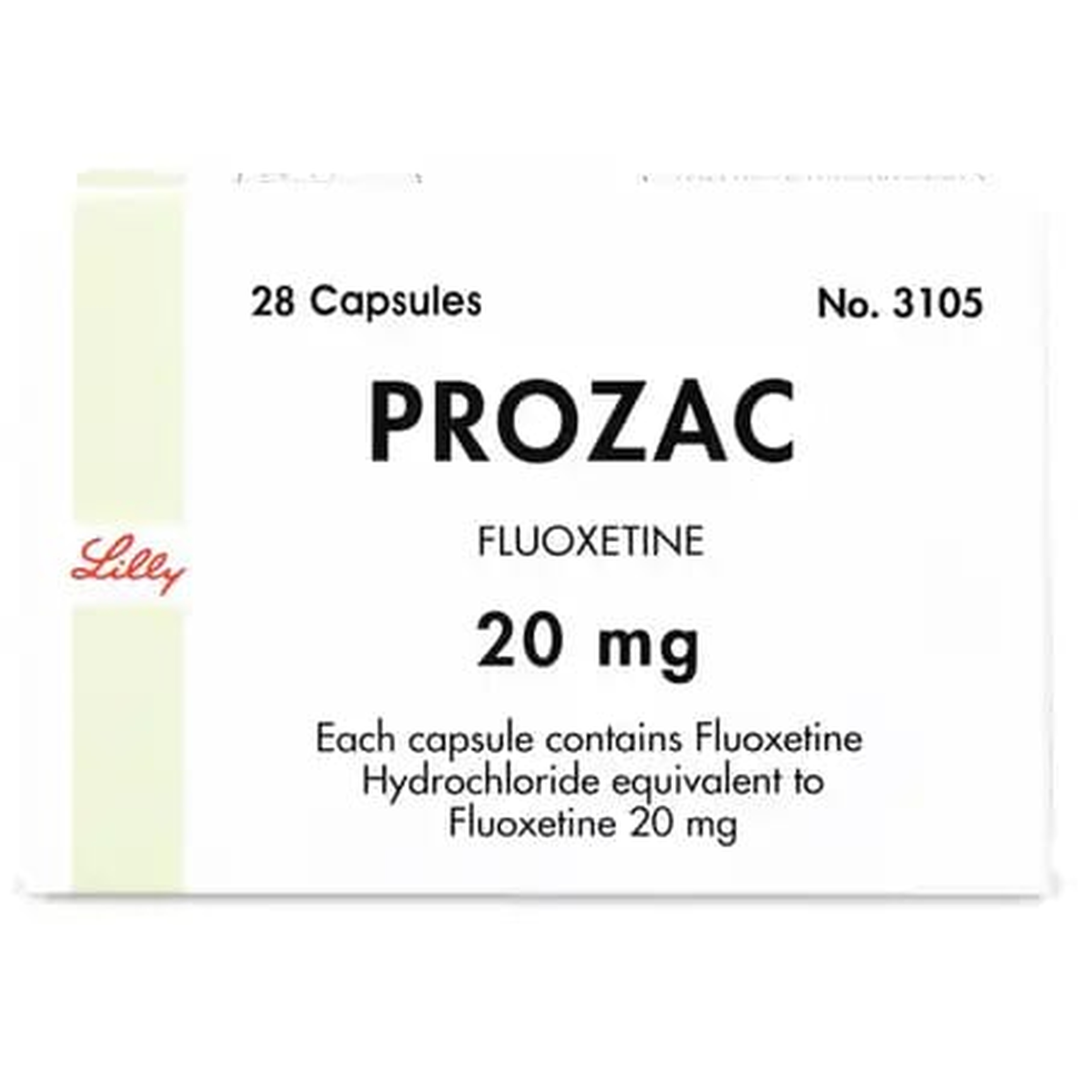 Prozac 20 Mg Capsule 28Pcs