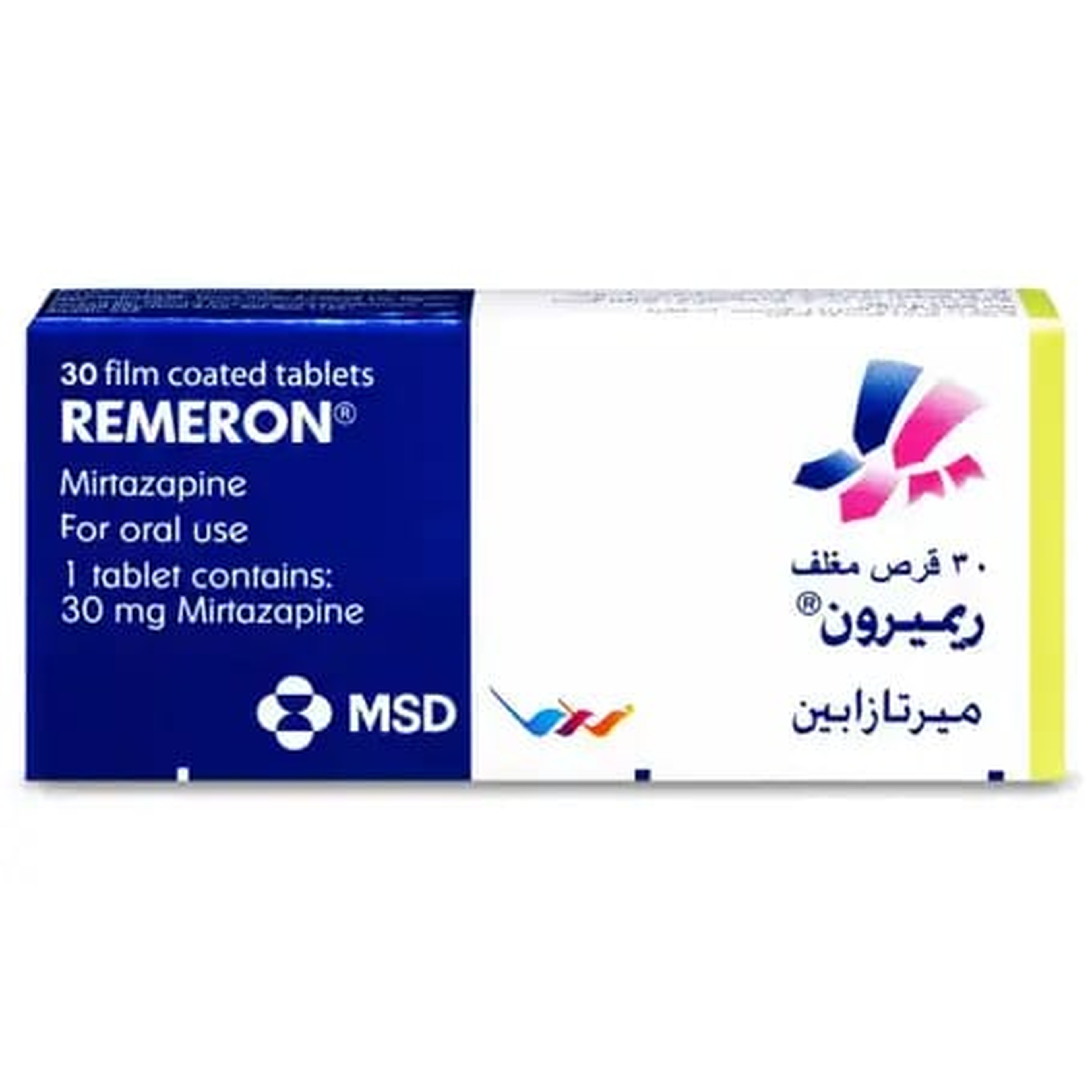 Remeron 30 Mg Tablet 30Pcs