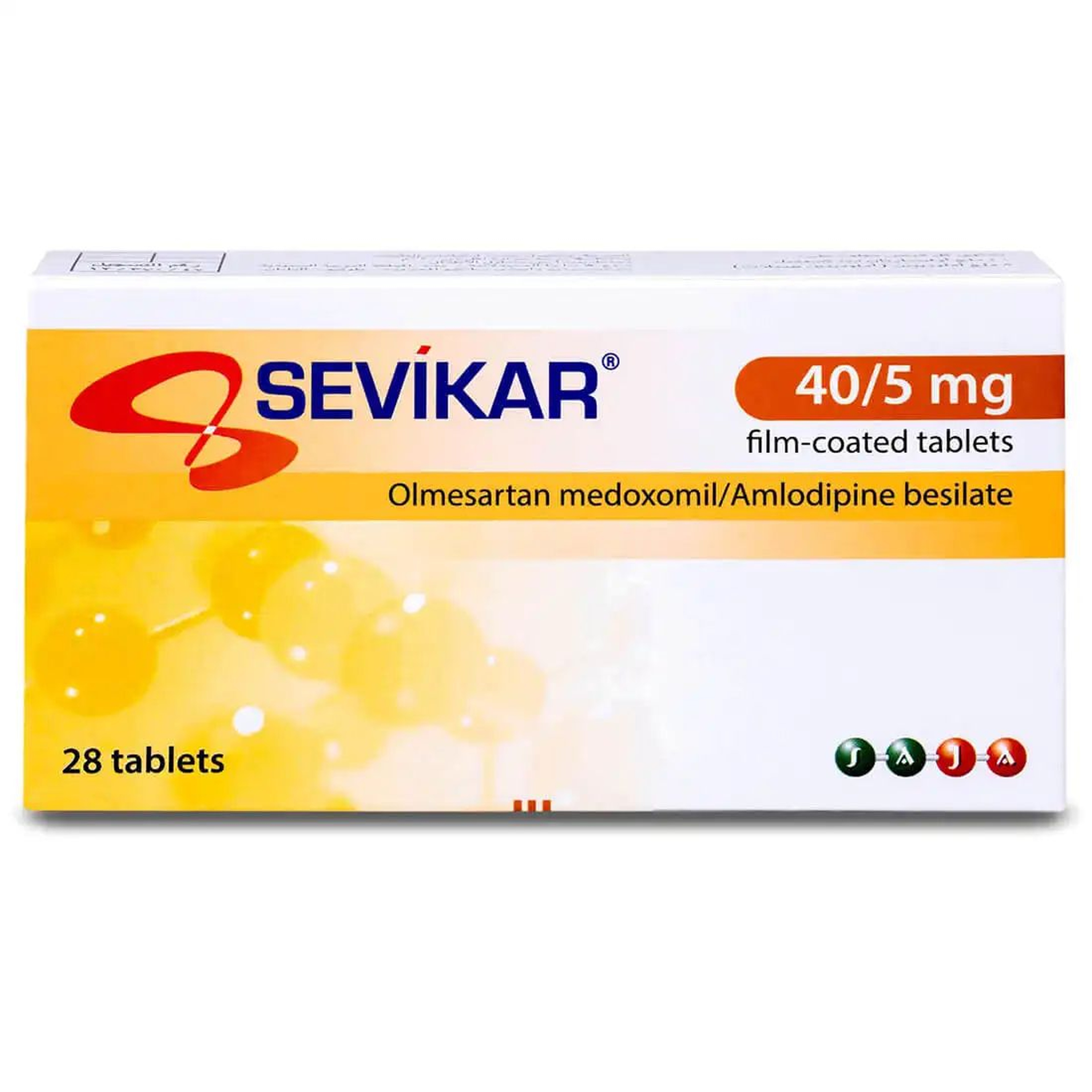 Sevikar 40/5Mg For High Blood Pressure - 28 Tablets