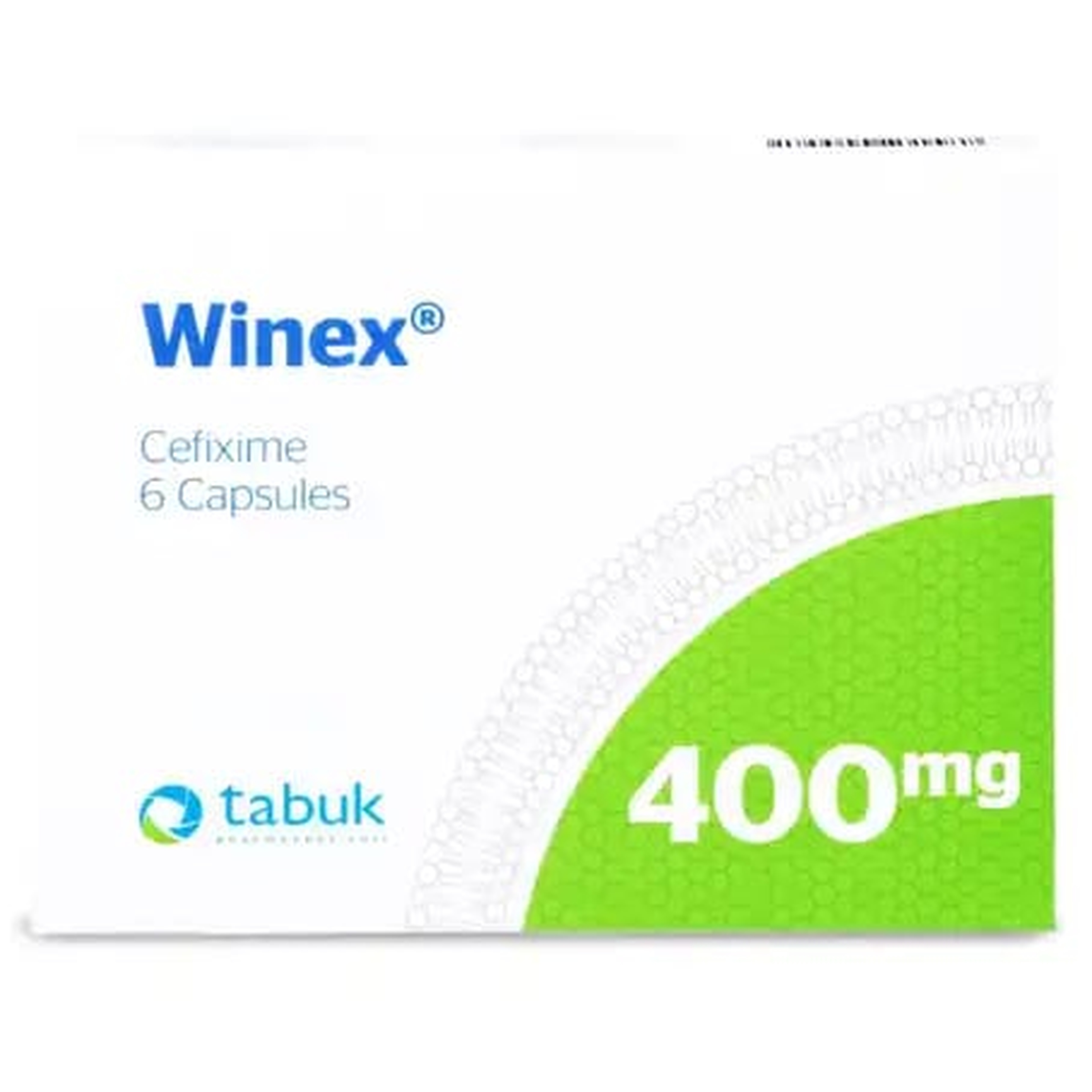 Winex 400 Mg - 6 Capsules