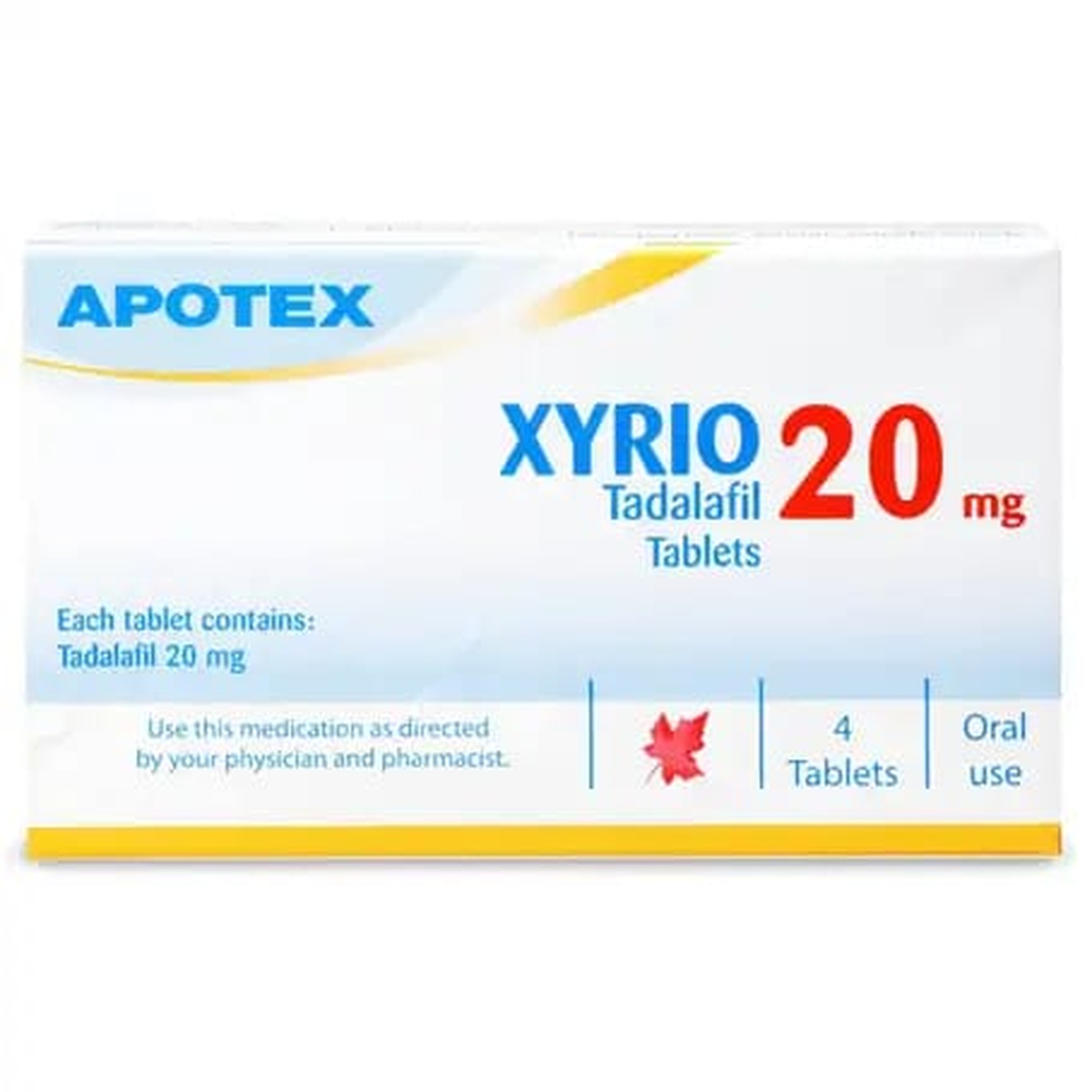 Xyrio 20Mg - 4 Tablets