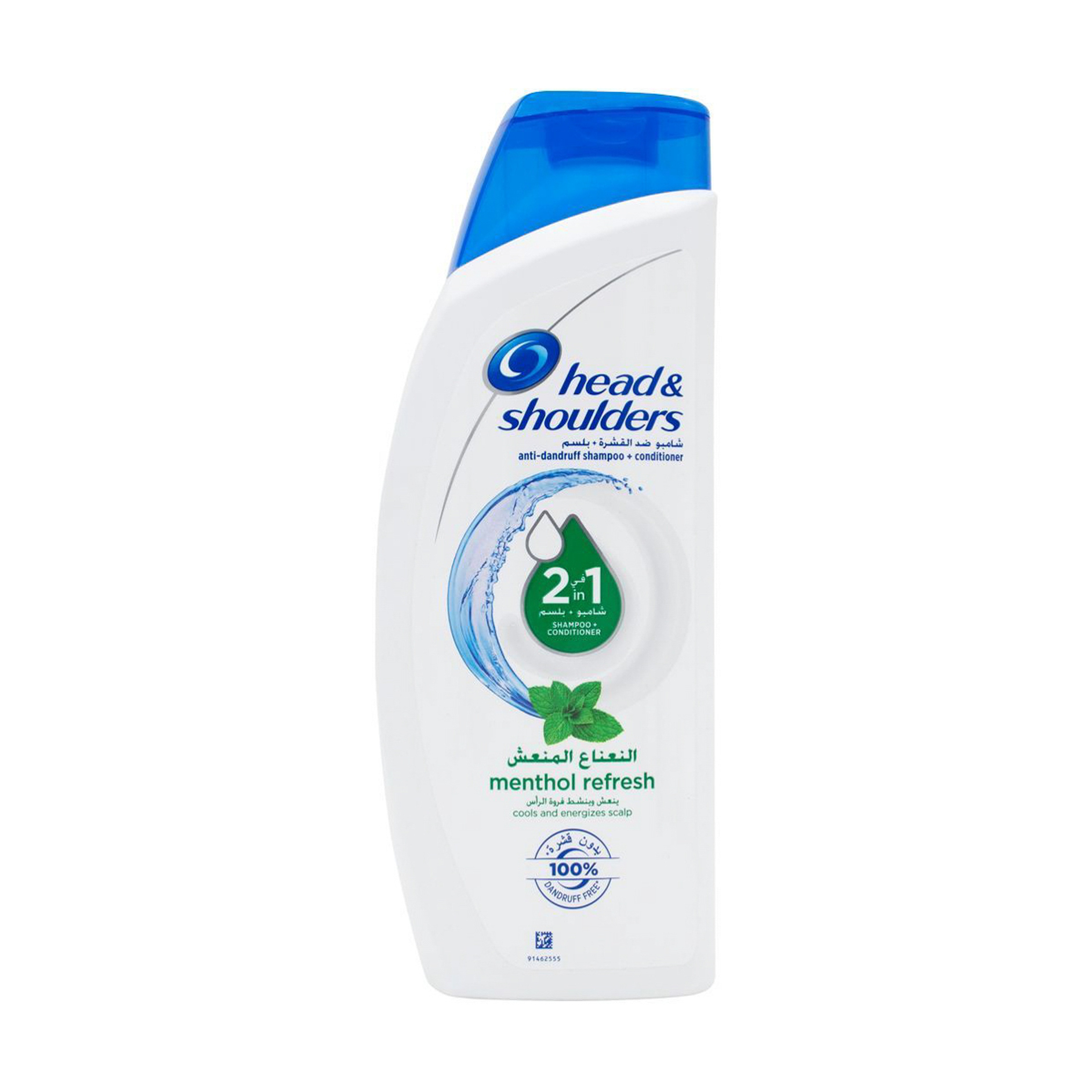 H&S Menthol Refresh 2In1 540Ml