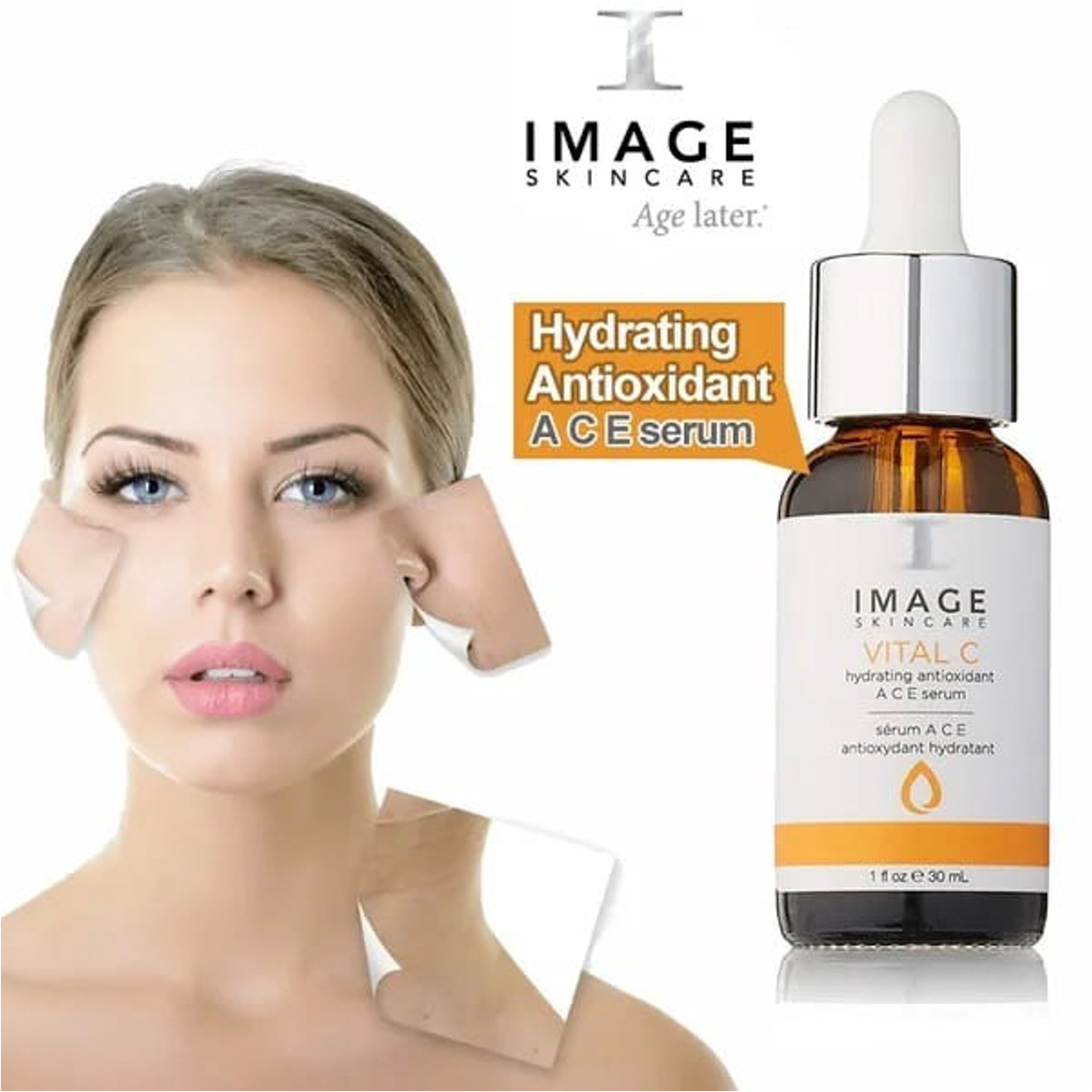 Image Vital C Serum Hydrating Antioxidant A C E - 30Ml