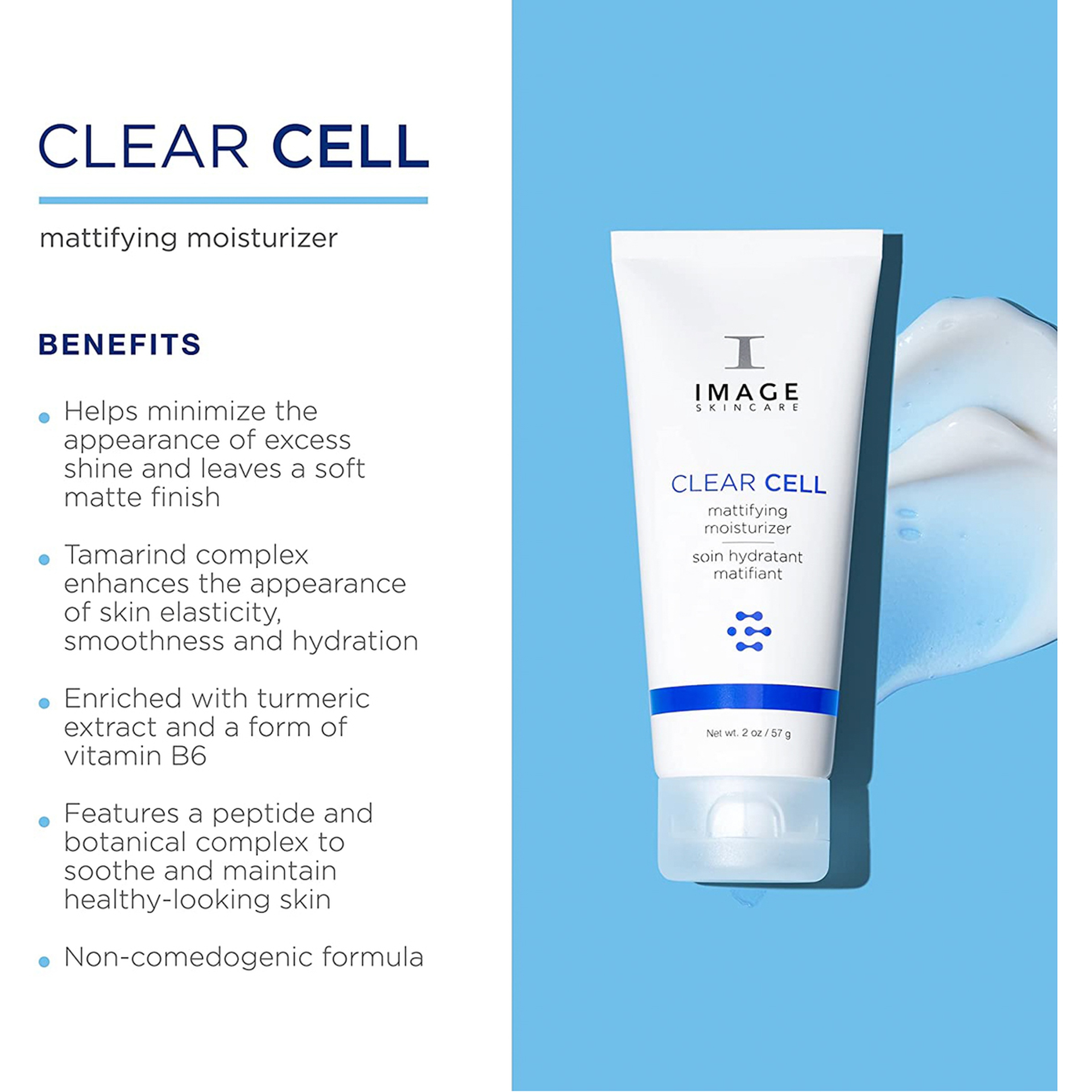 Image Clear Cell Lotion Mattifying Moisturizer 57 Gm