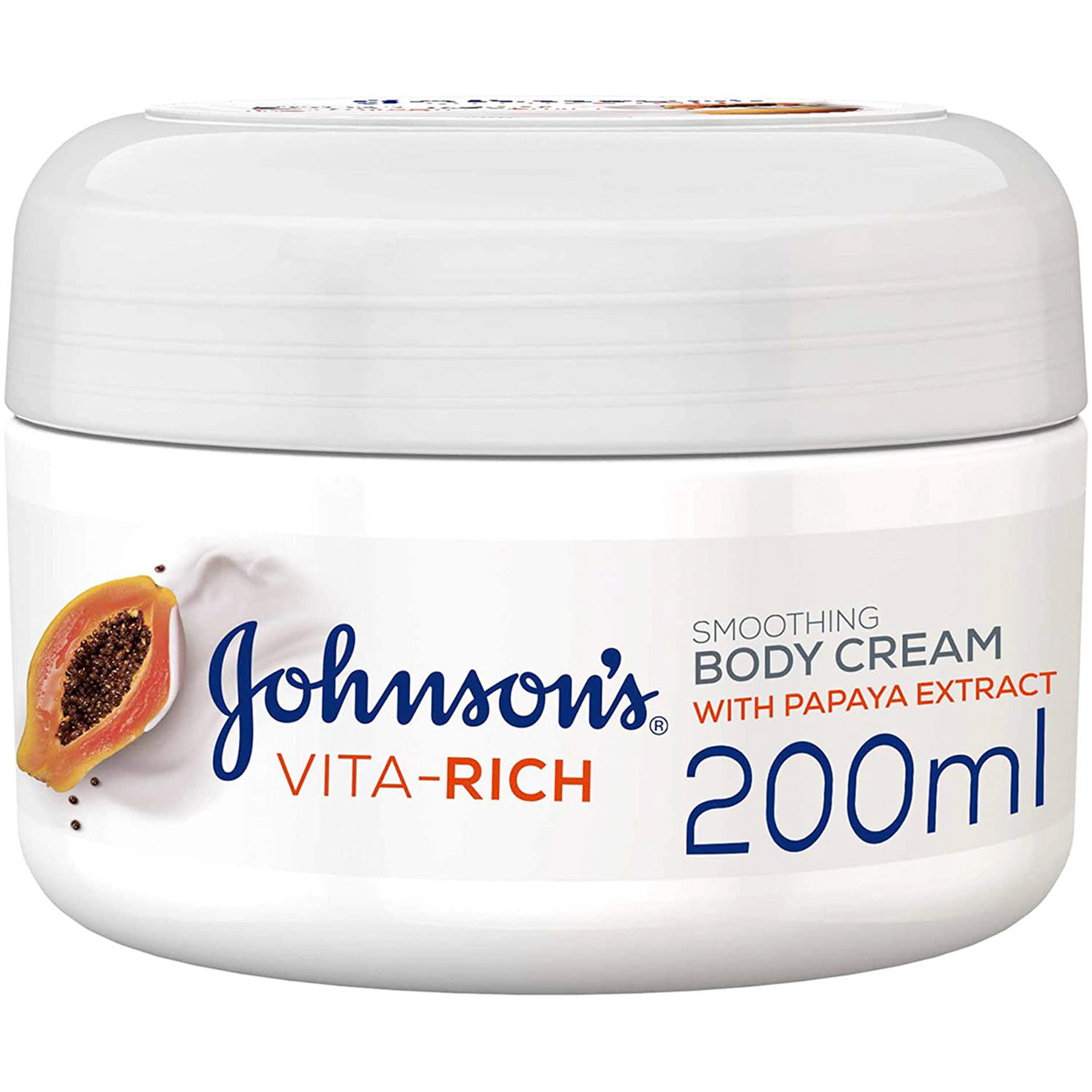 Johnson'S Vita-Rich Body Cream With Papaya Extract 200 Ml