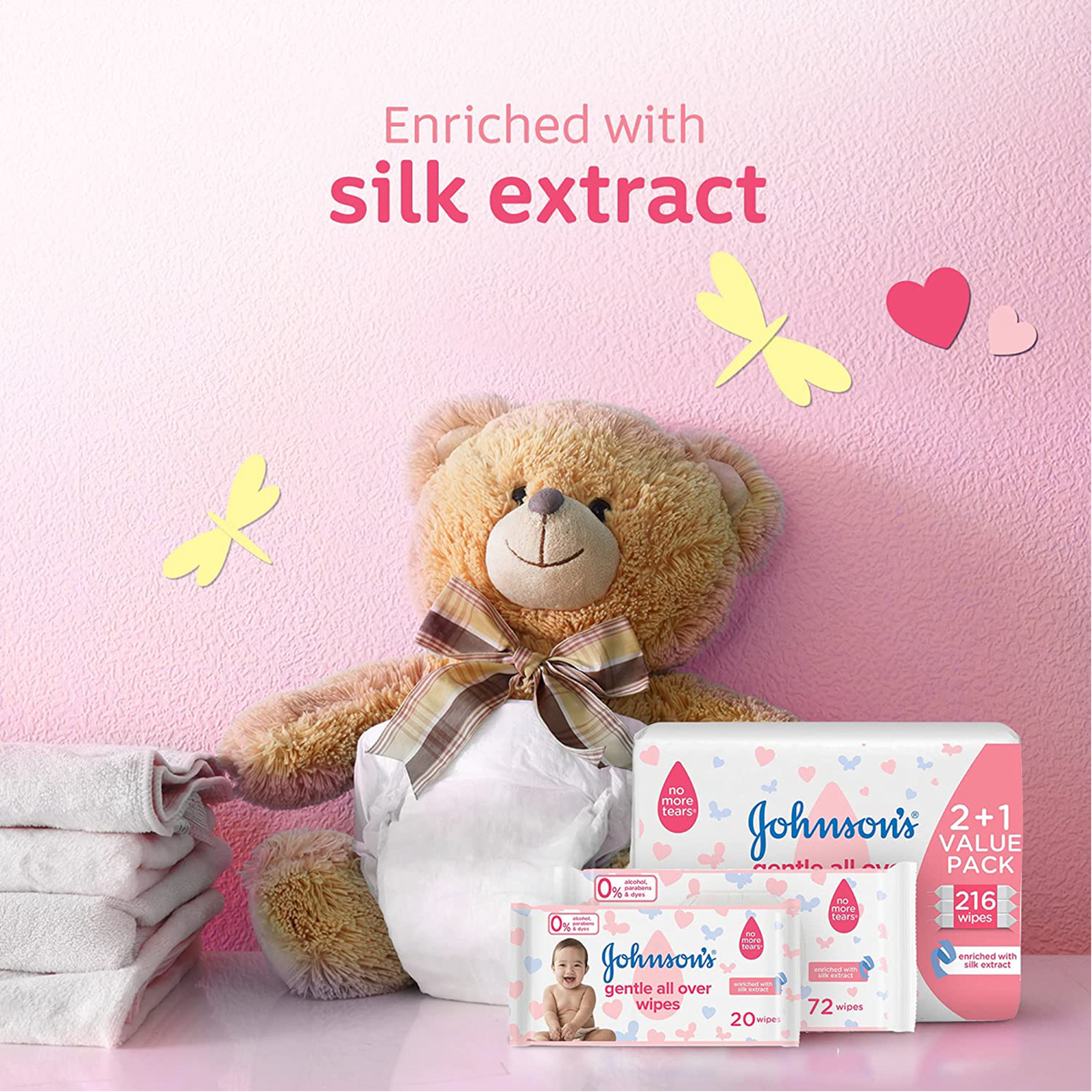 Johnson'S Baby Wipes - Gentle All Over