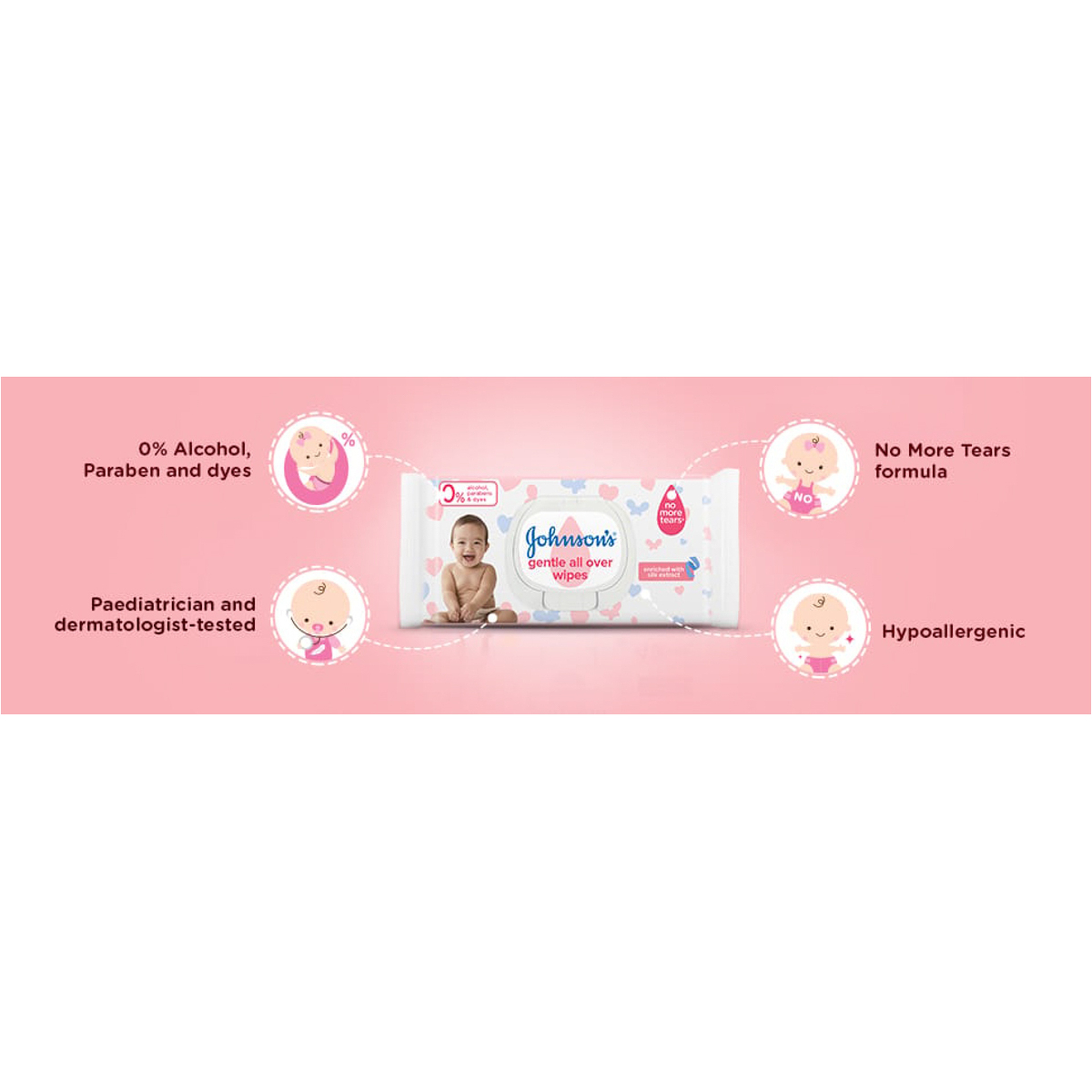 Johnson'S Baby Wipes - Gentle All Over