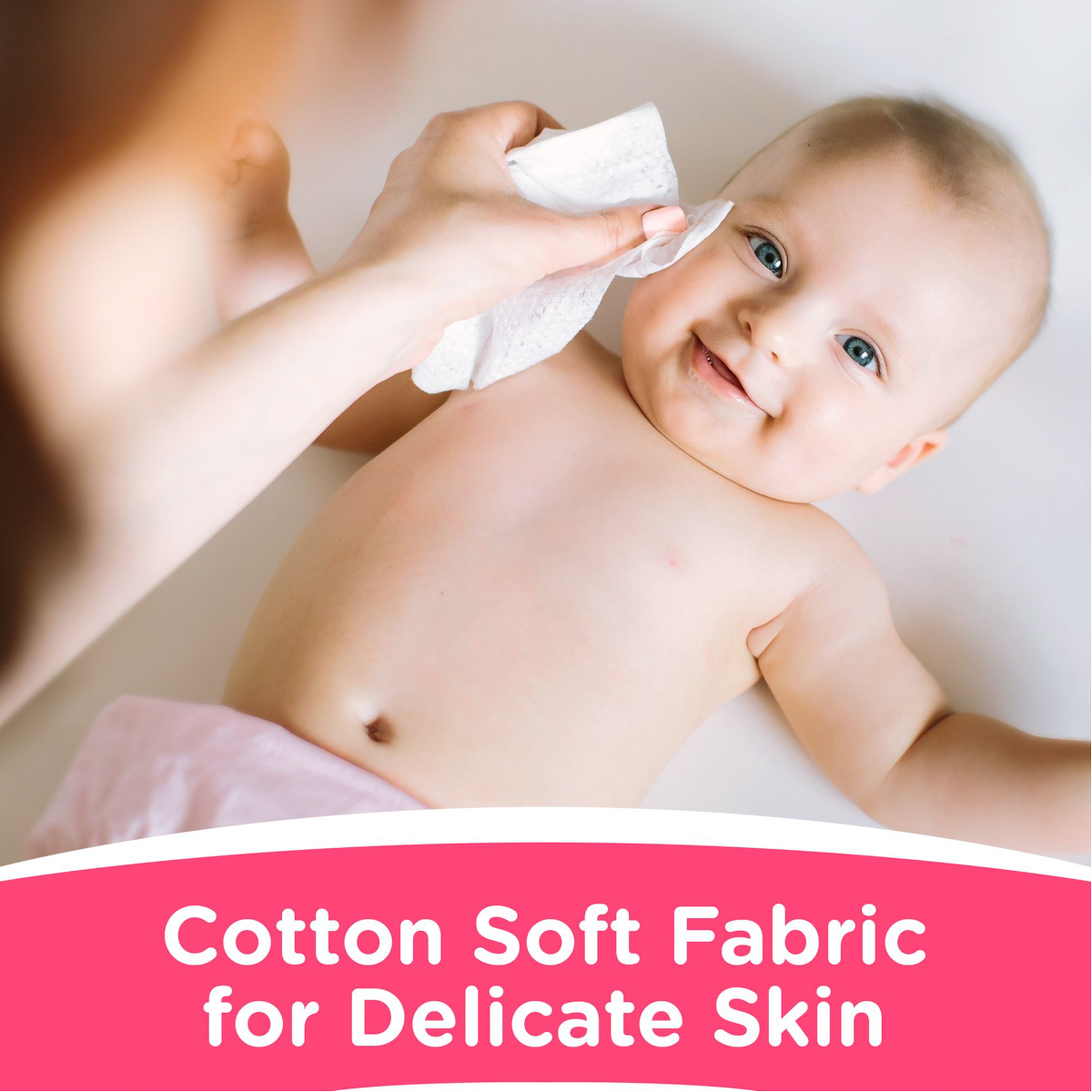 Johnson Baby Extra Sensitive Pure Water- 168 Wipes (2+1)