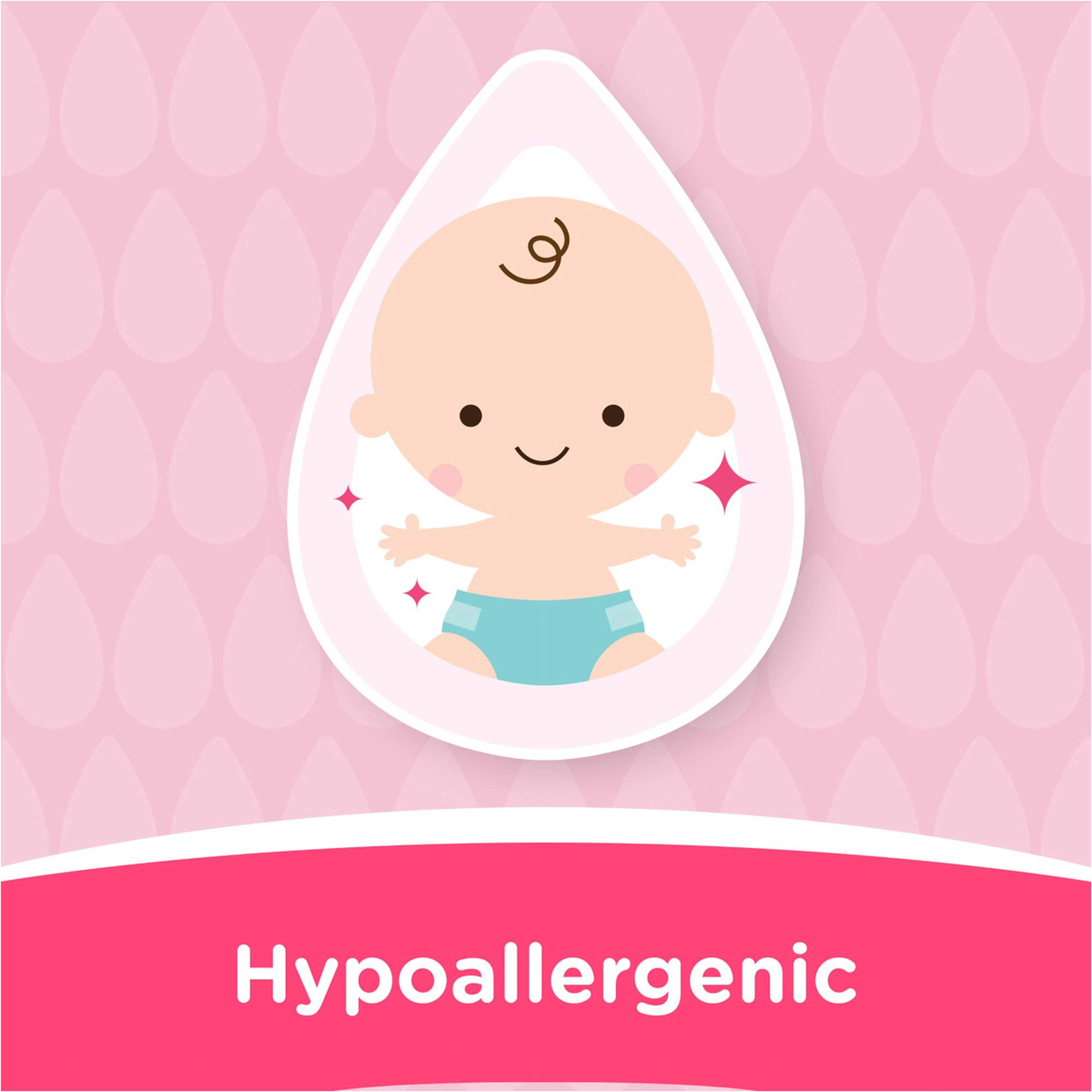 Johnson Baby Extra Sensitive Pure Water- 168 Wipes (2+1)