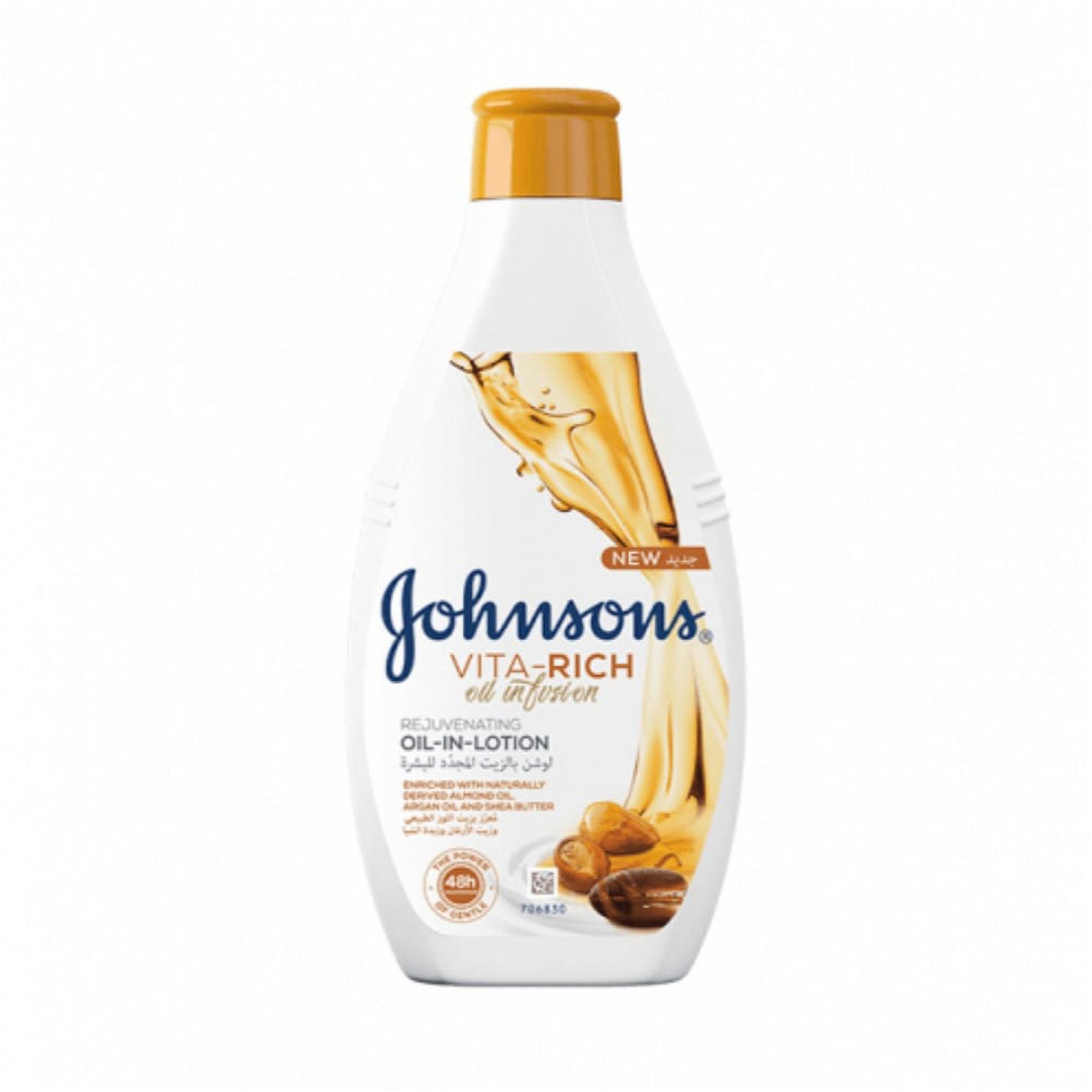 Johnson'S Vita-Rich Oil Infusion Rejuvenating Oil-In-Lotion White