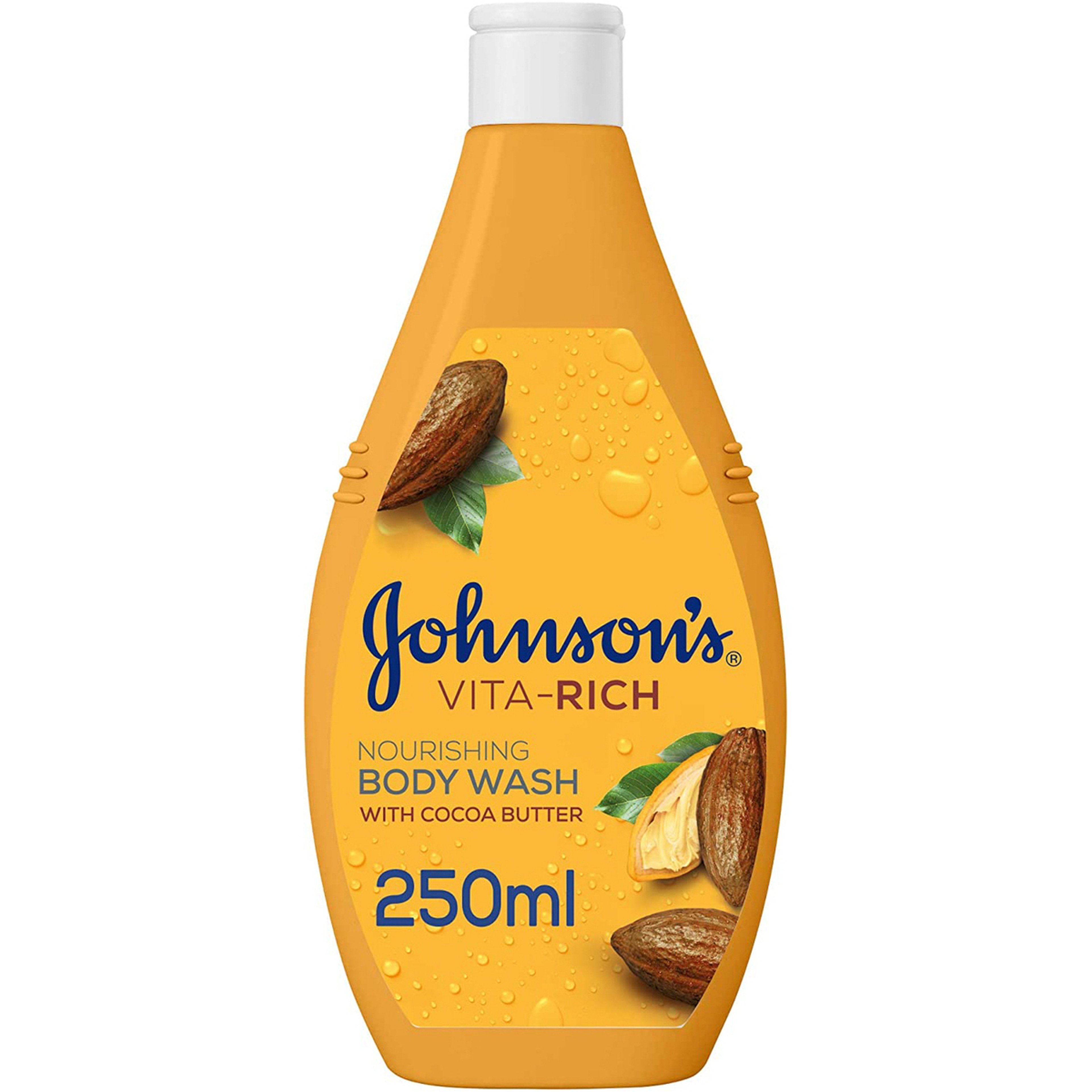 Johnson’S Body Wash - Vita-Rich, Nourishing Cocoa Butter, 250Ml