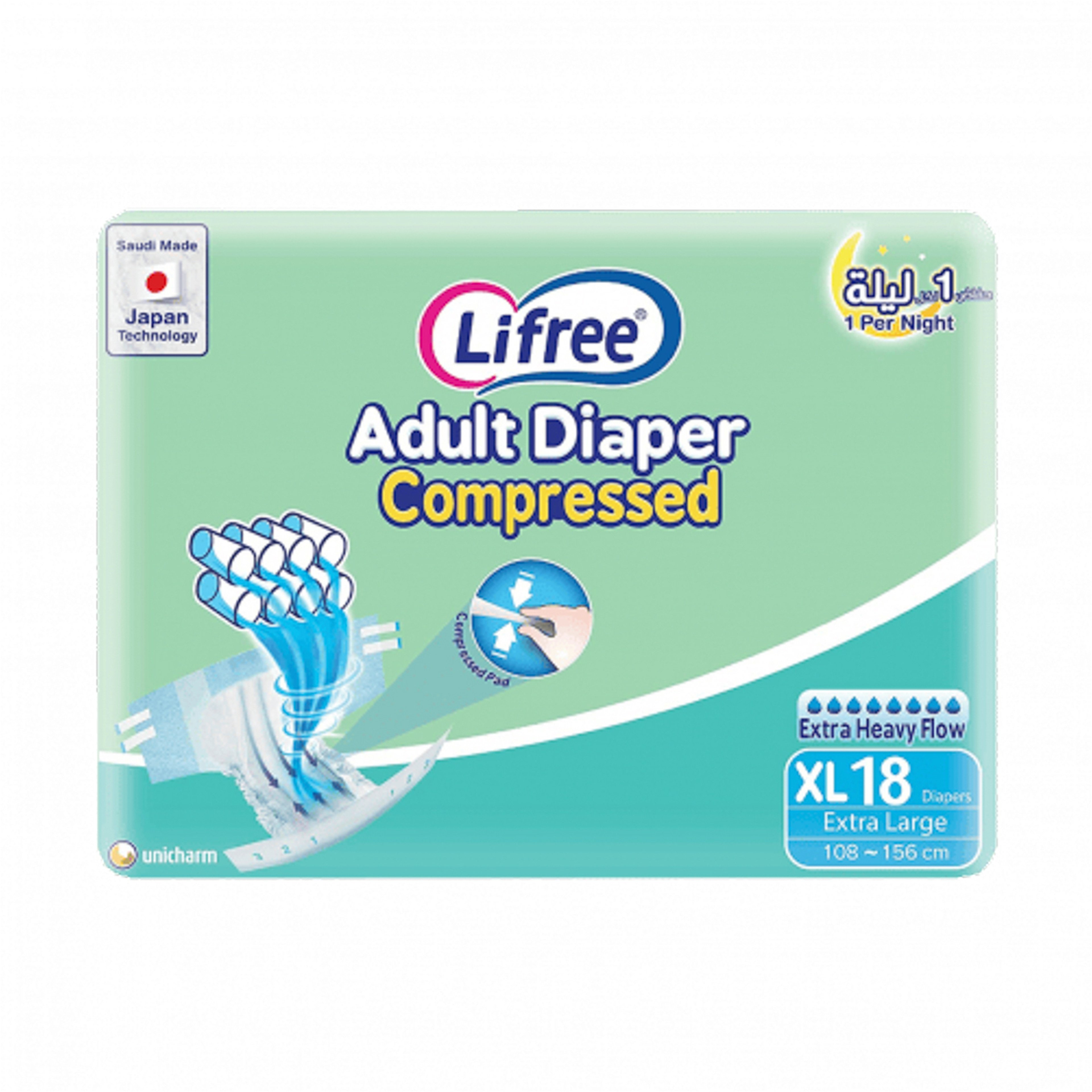 Lifree Tape Xl Jumbo (18X2)