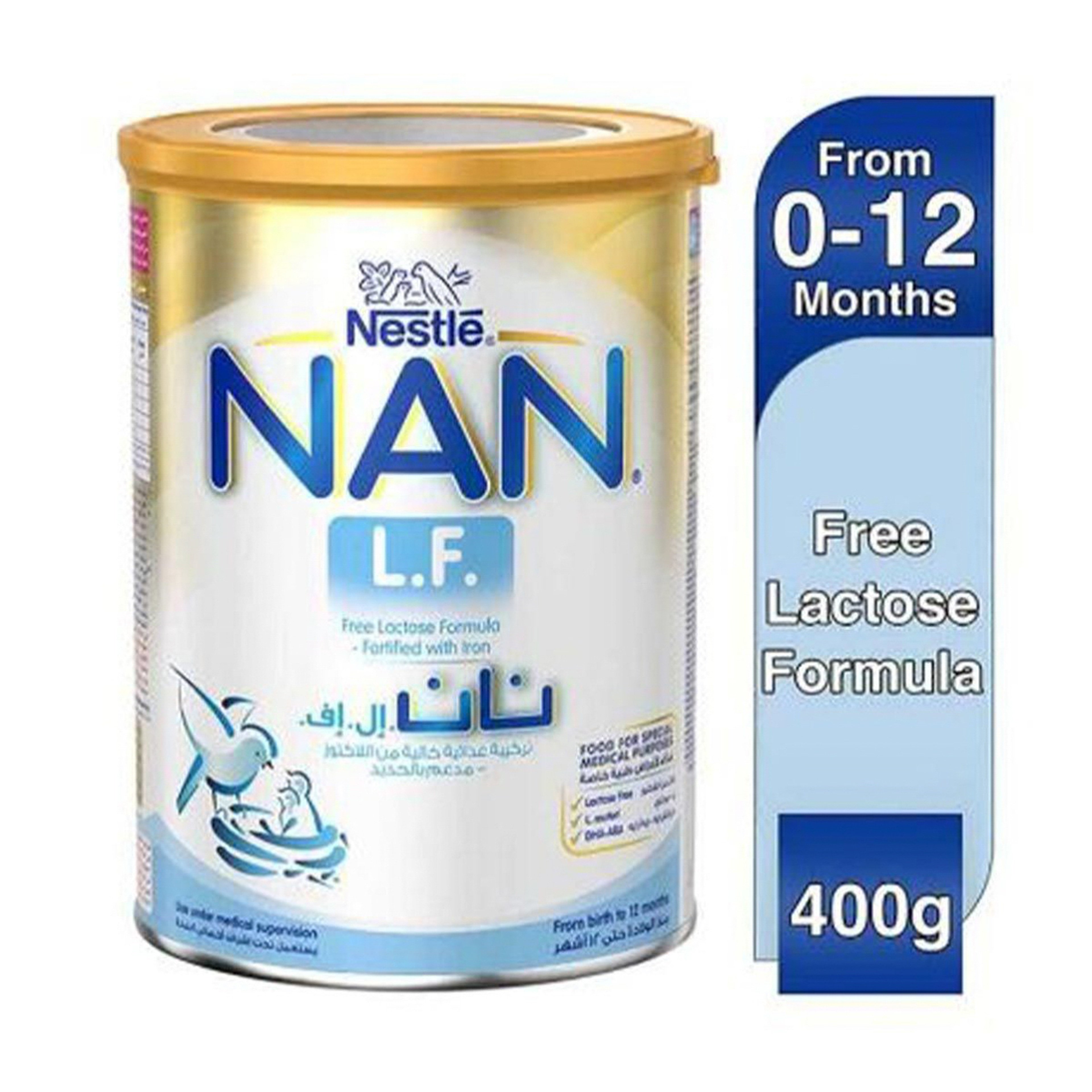 Nan Baby Milk Lf Lactose Free Infant Formula 400 Gm