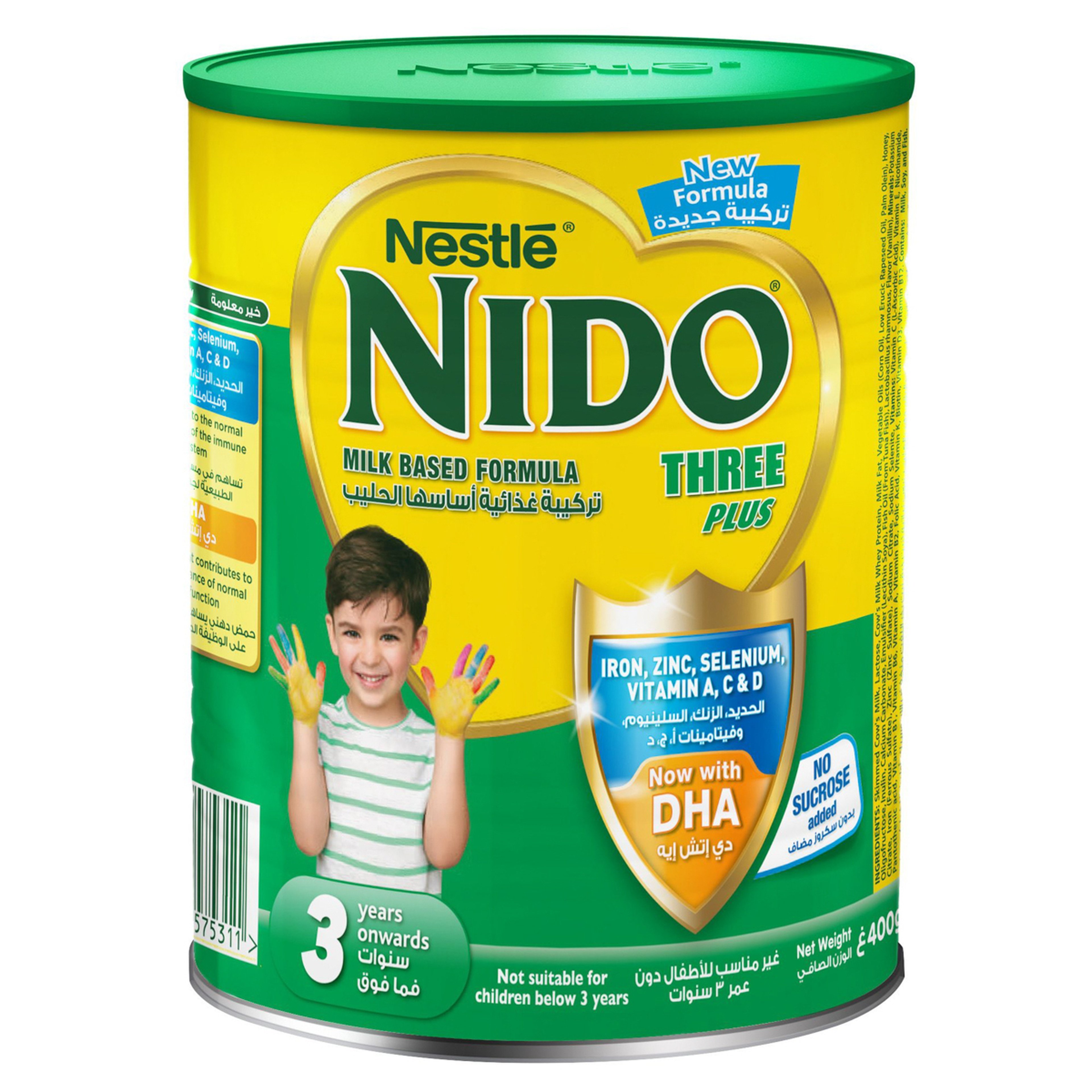 Nido Three Plus No Sucrose 3 Years Onwards