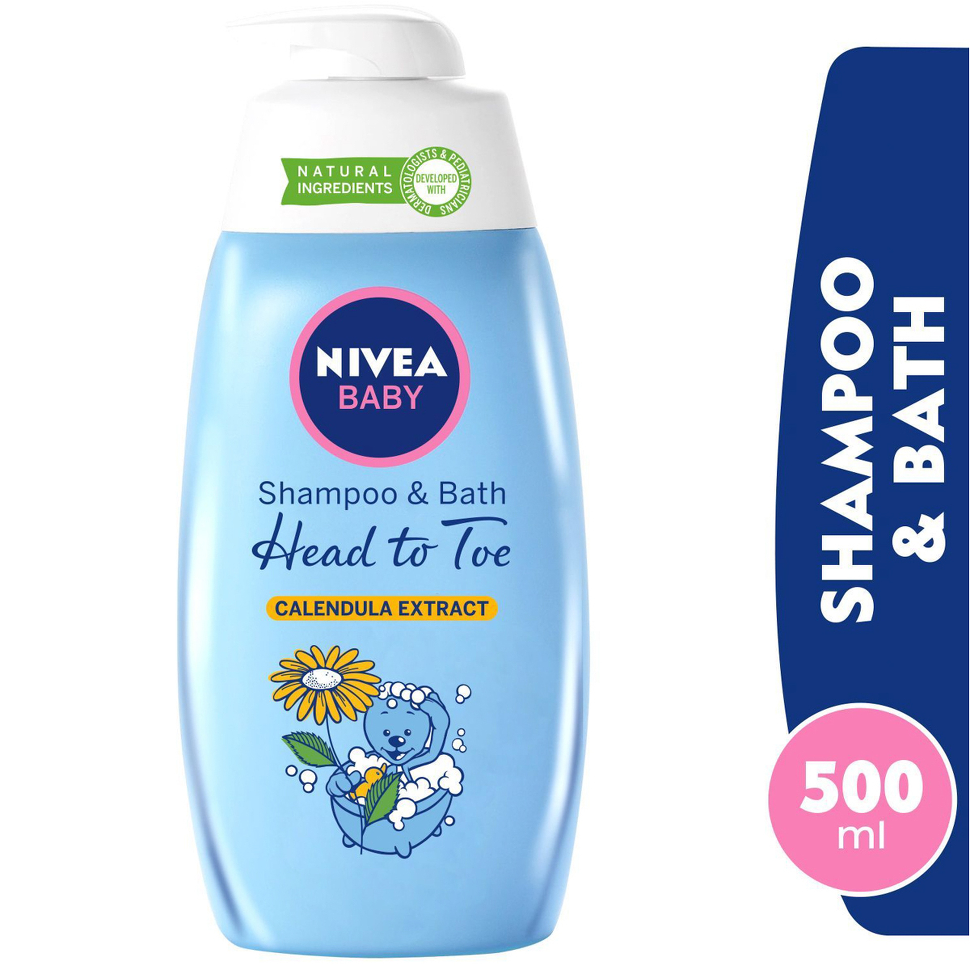 Nivea Baby Head To Toe Shampoo & Bath, 500Ml