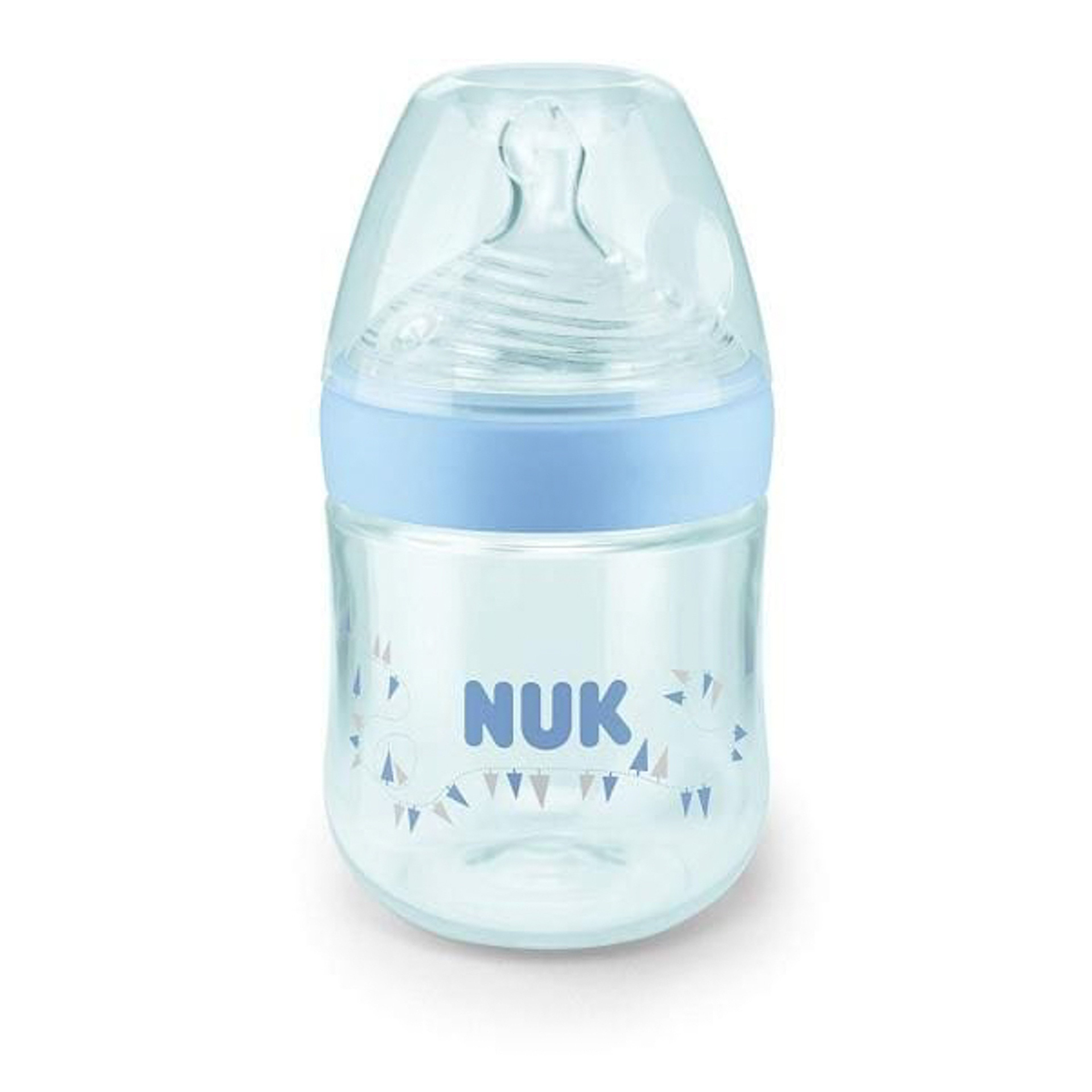 Nuk Nature Sense Plastic Baby Bottle (0-6 Months) - 150Ml