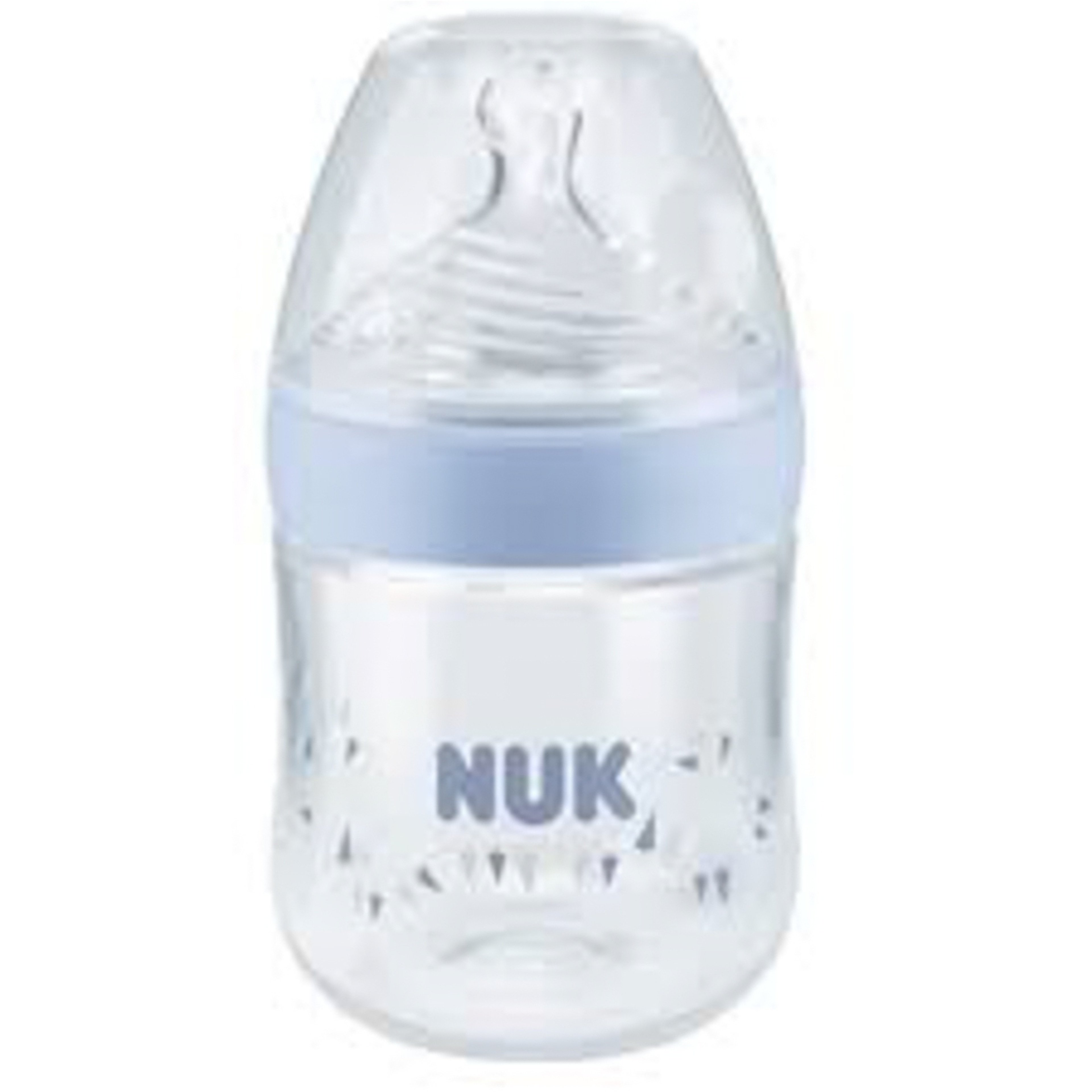 Nuk Nature Sense Bottle With Silicone Teat (0-6 Months) - 150Ml