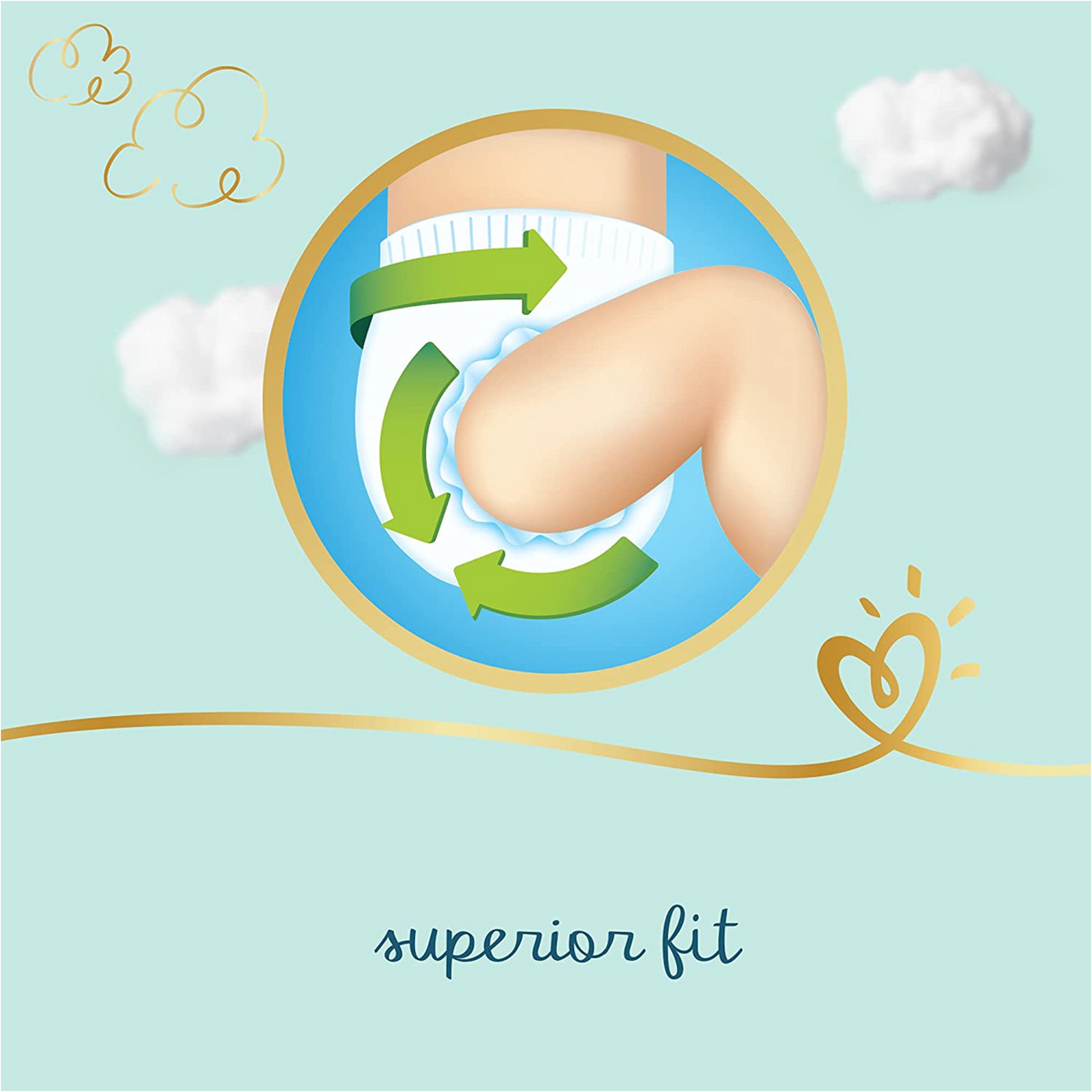 Pampers Premium Care Diapers, Size 3 (6-10Kg)