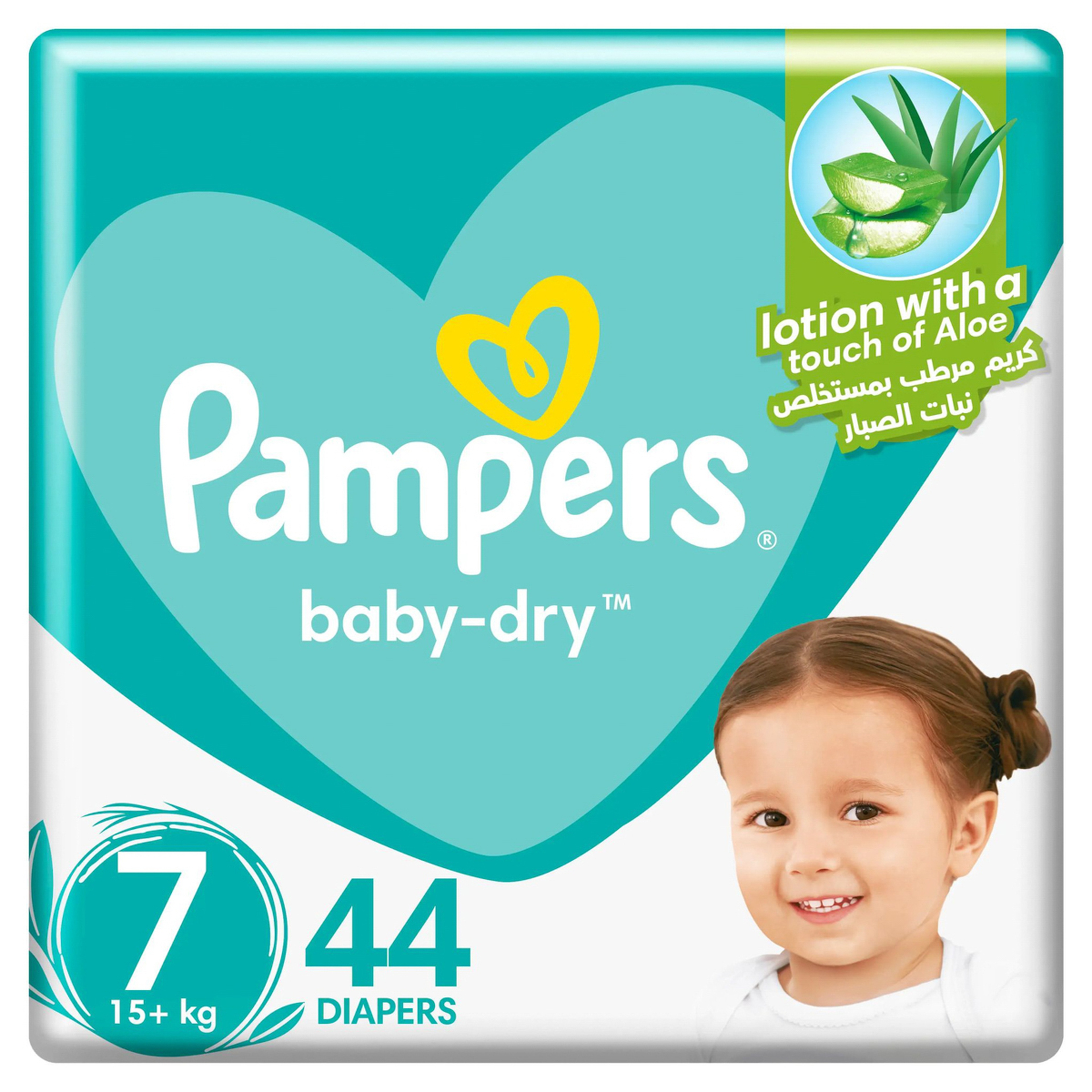 Pampers Baby Dry, Size 7 (15+Kg)