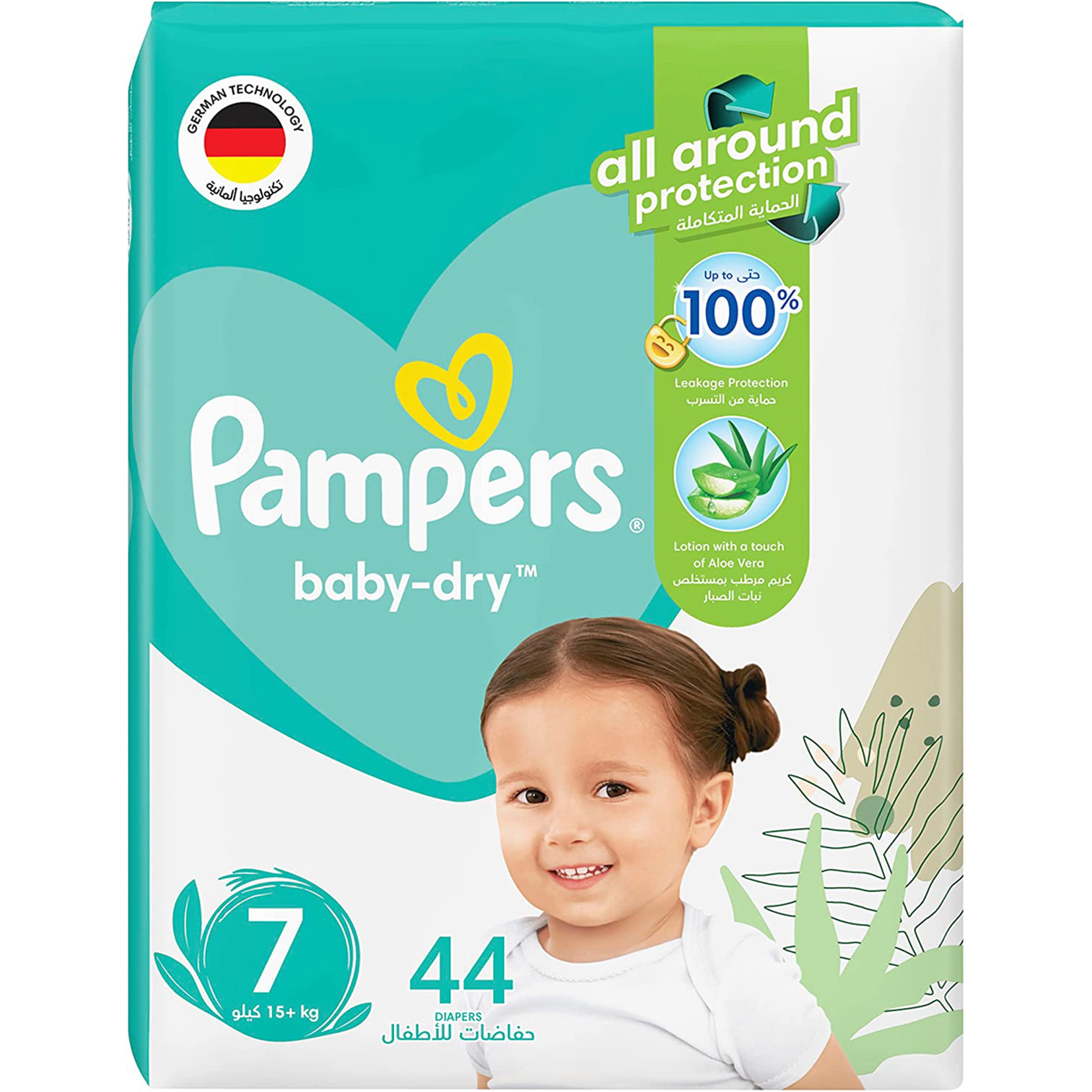 Pampers Baby Dry, Size 7 (15+Kg)